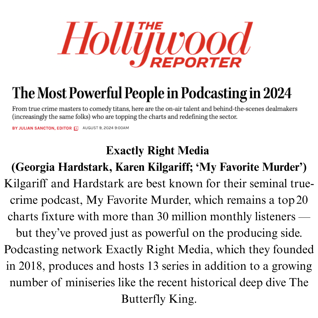 The Most Powerful People in Podcasting in 2024