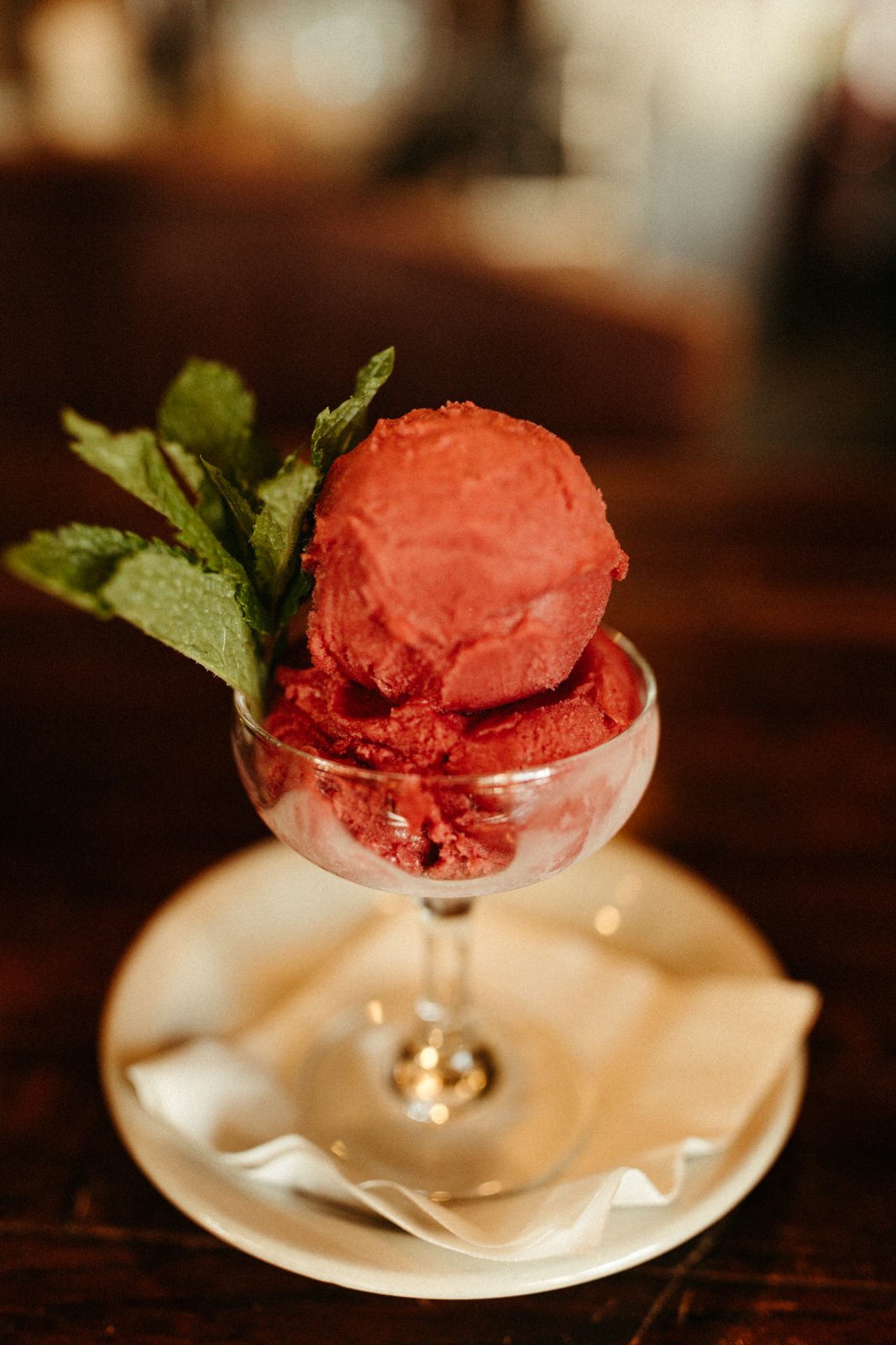 RASPBERRY SORBET