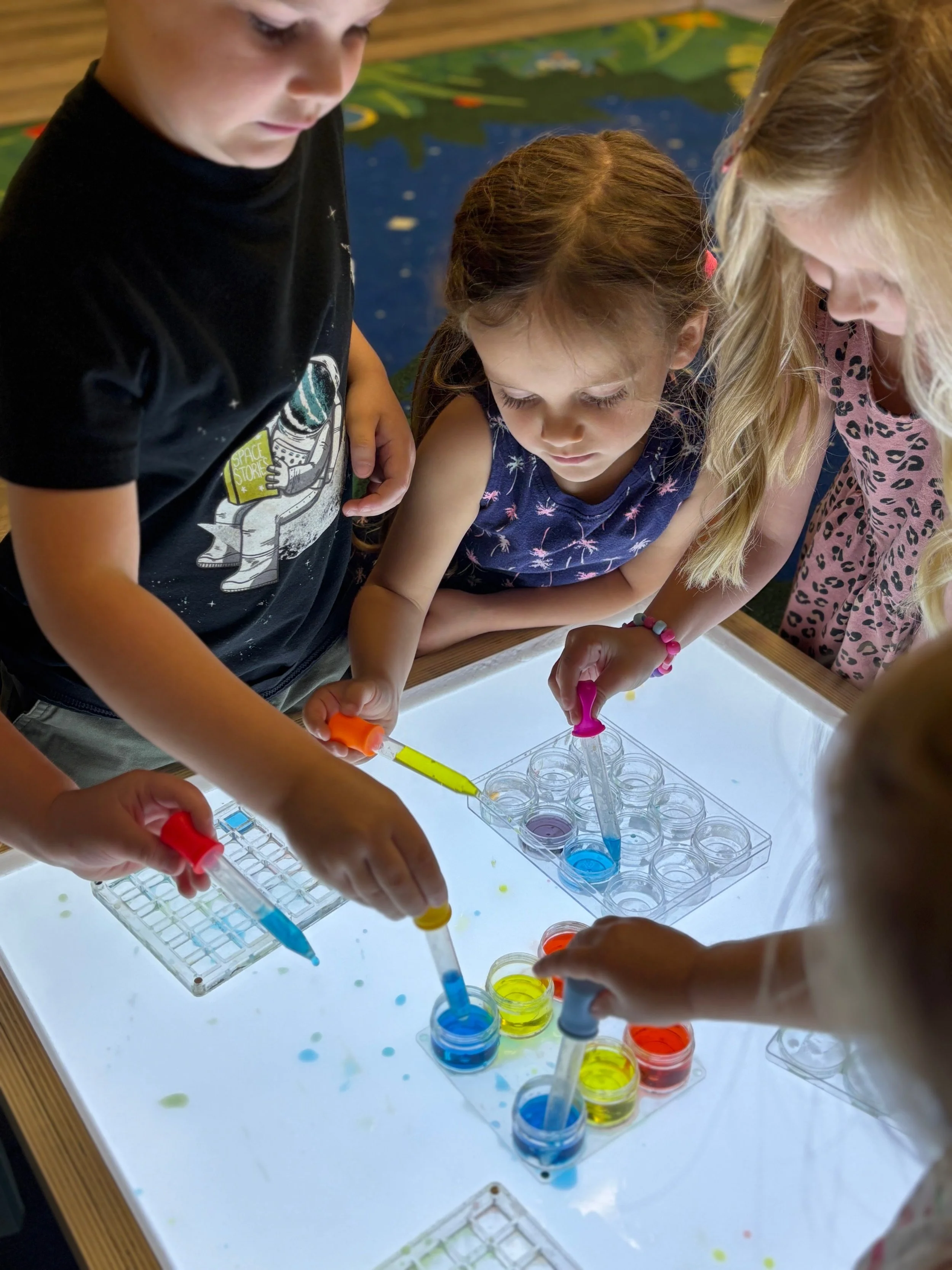 Outreach: Magnets, mixing, and Motion