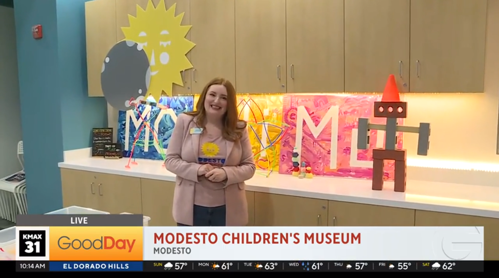 Our Director of Advancement, Christina Mize, discussing details about the Solar Eclipse community event MoChiMu will be holding on Monday, April 8th.