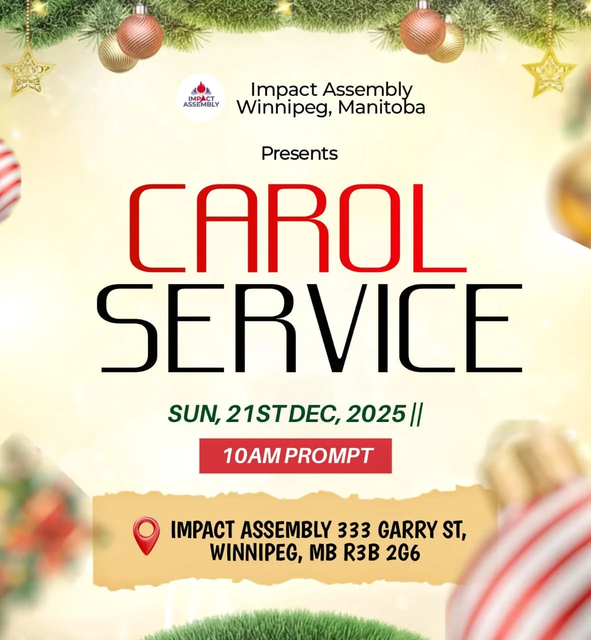 Carol Service