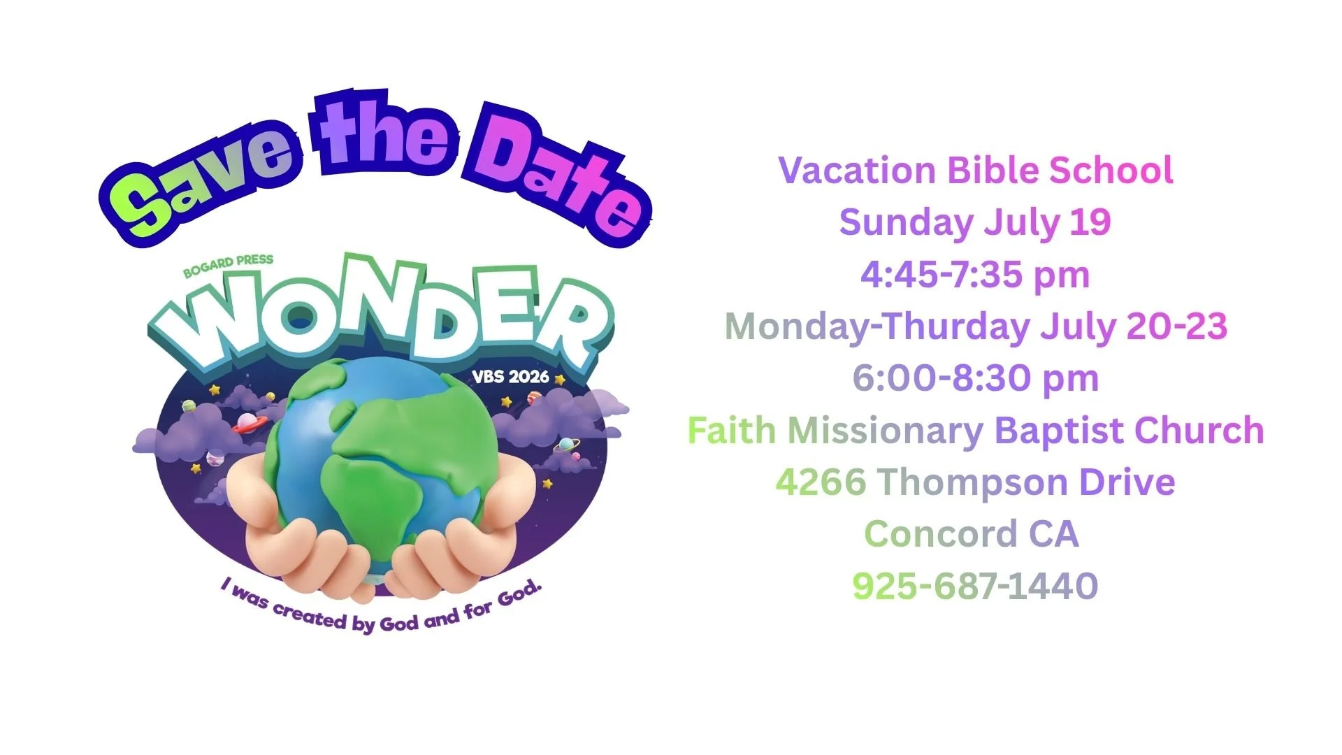 Vacation Bible School