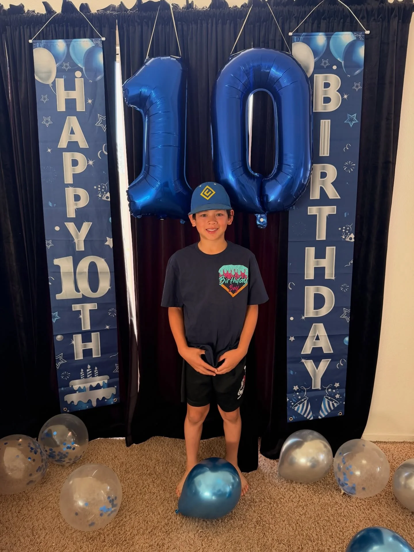 10 years of loving you and you bringing the greatest joy into our lives! Something about hitting double digits hits hard for this mama heart. It&rsquo;s a blessing to watch you become the big boy you are today, yet it hurts to see the baby years behi