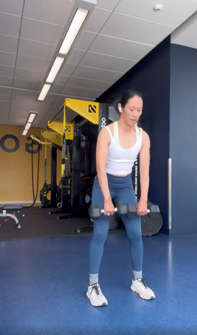 Liz with over 26 years of fitness industry experience and certifications in FRC and NLP