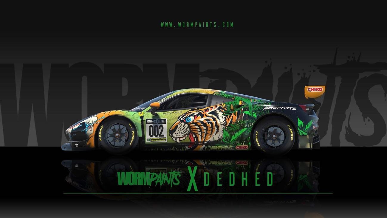 Another WormPaints x DedHed. This one will be going up on trading paints shortly too.