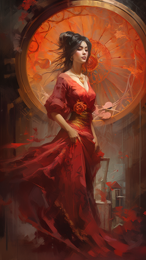 panchromatic_a_painting_depicting_lady_in_red_dress_and_wind_po_0177c9ea-ed6f-4fc9-814f-bb7d94d988e7.png