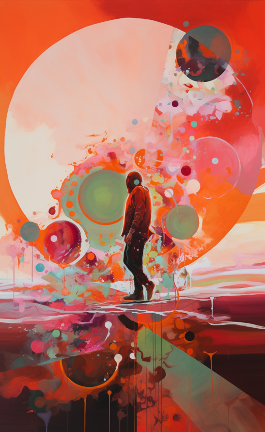 panchromatic_an_abstract_painting_of_a_man_walking_toward_a_red_2523f9ac-56b2-4865-a31c-0198b1b05d5f.png