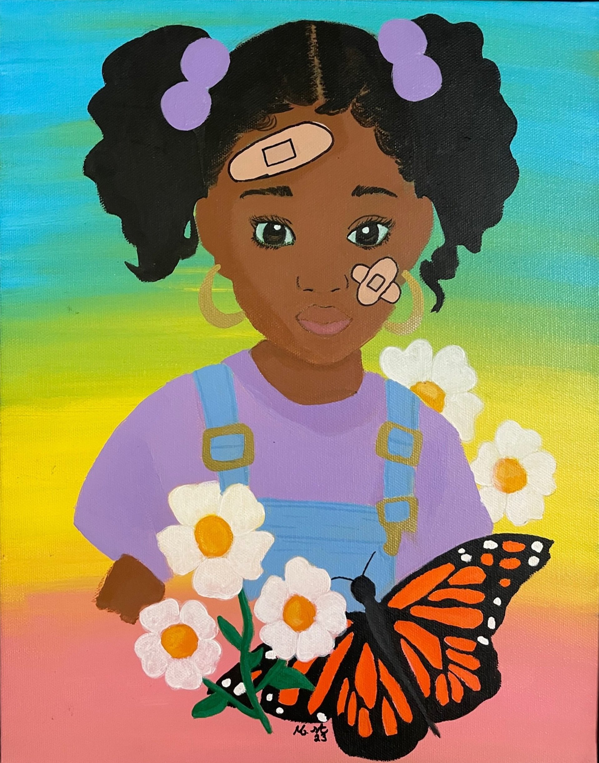 "Innocence" 11inx14in original painting