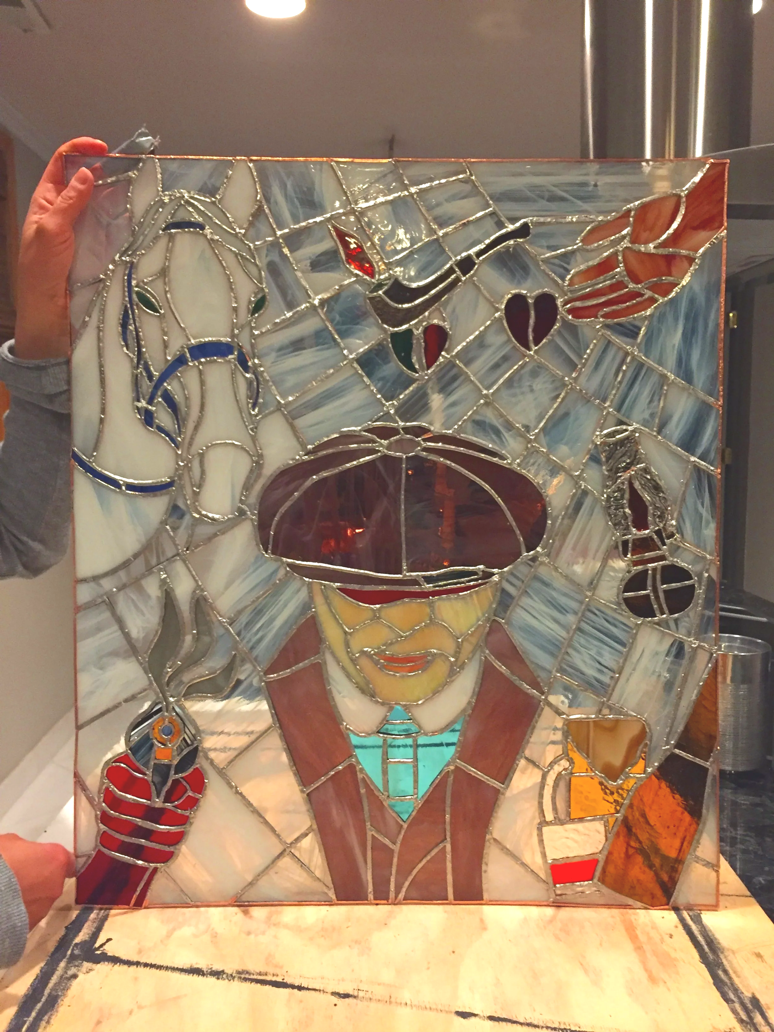 Razor's Edge when first lifted off work board