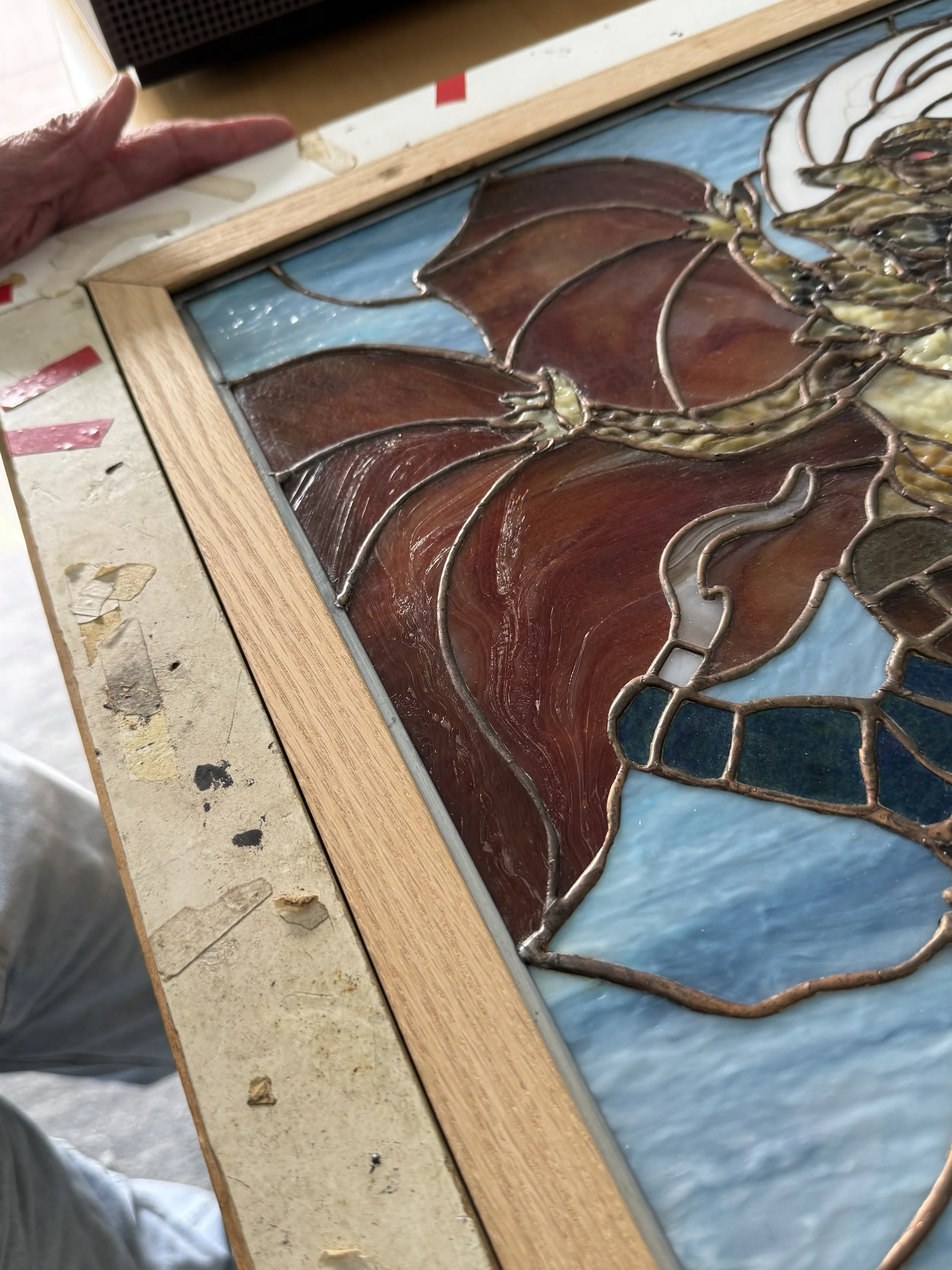 Dragon Queen on work board