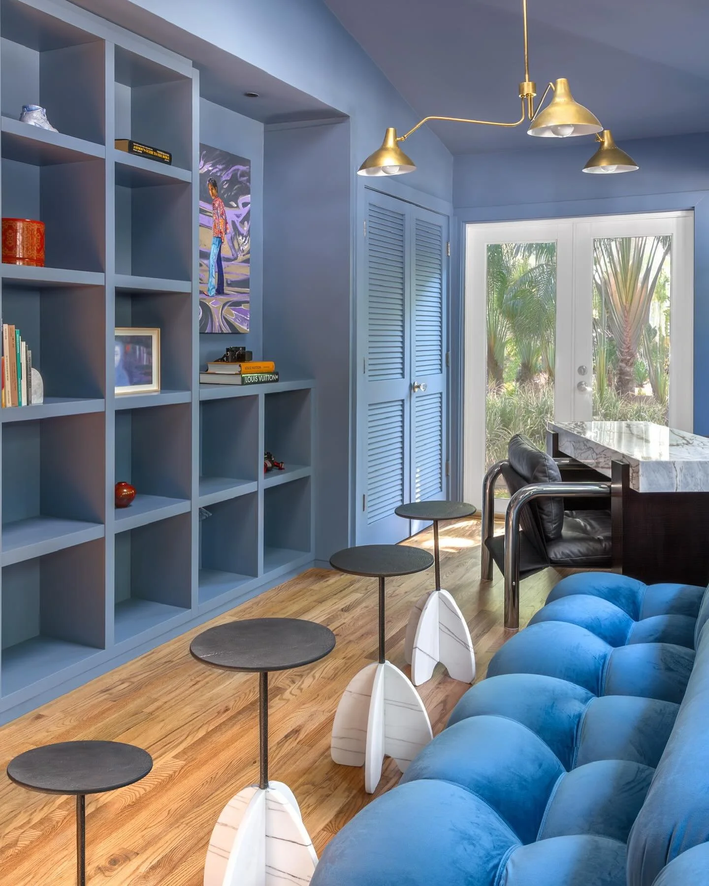 drenched in blue and built for focus&mdash;where every detail sparks inspiration #canushstudios