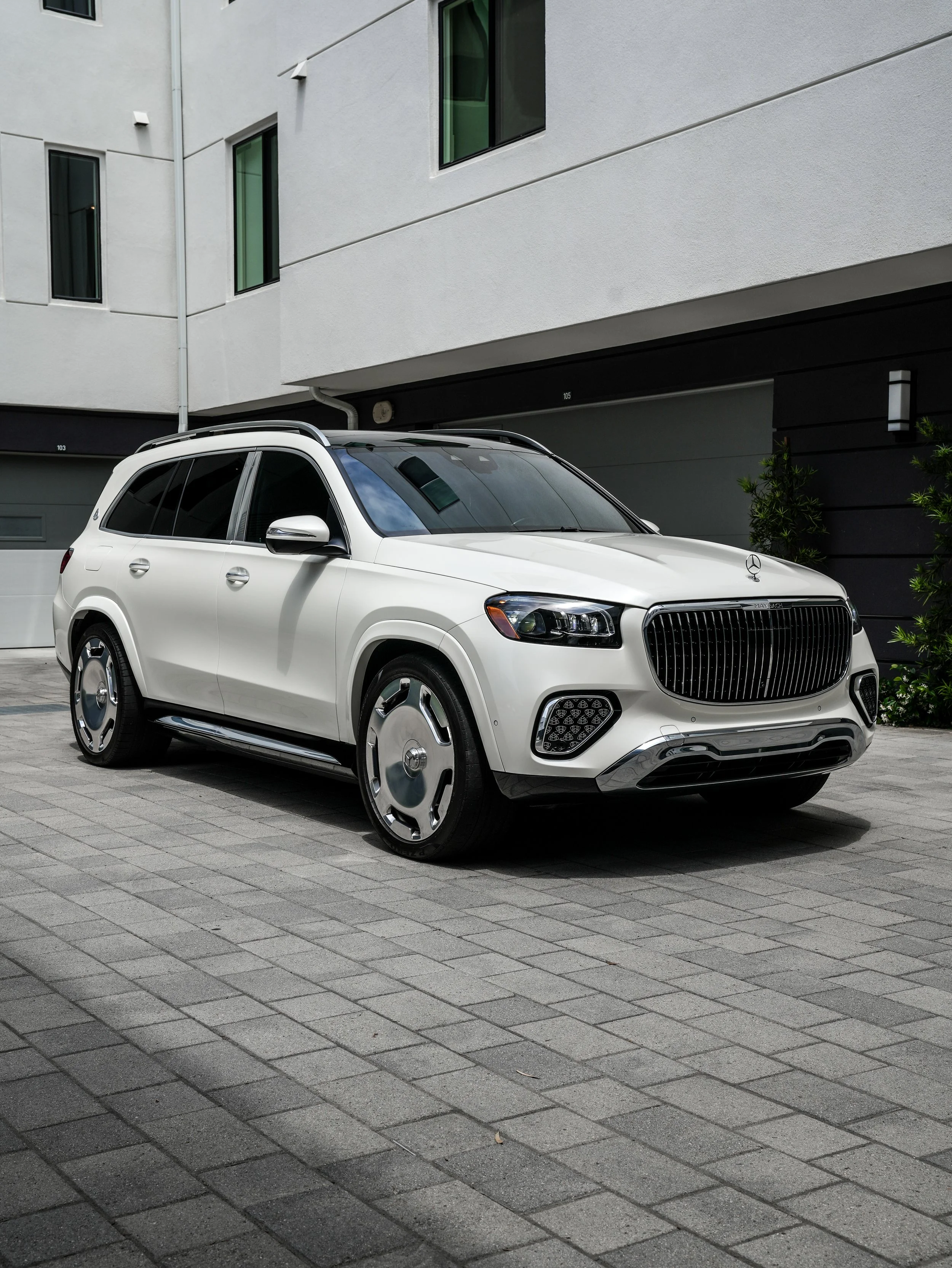 Mercedes-Maybach GLS 600 after paint protection film, window tint and ceramic coating in Irvine