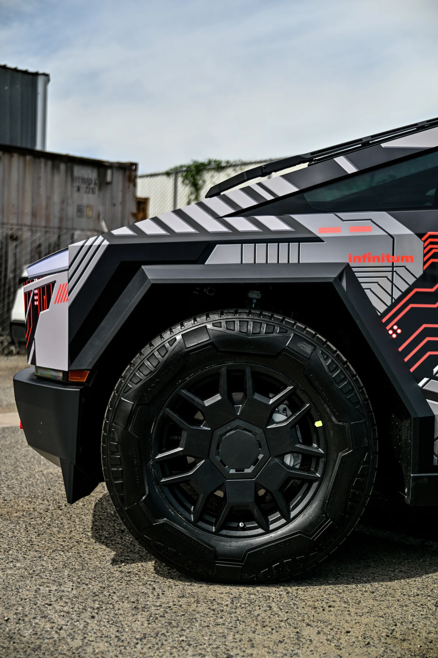 Completed Tesla Cybertruck project in Irvine