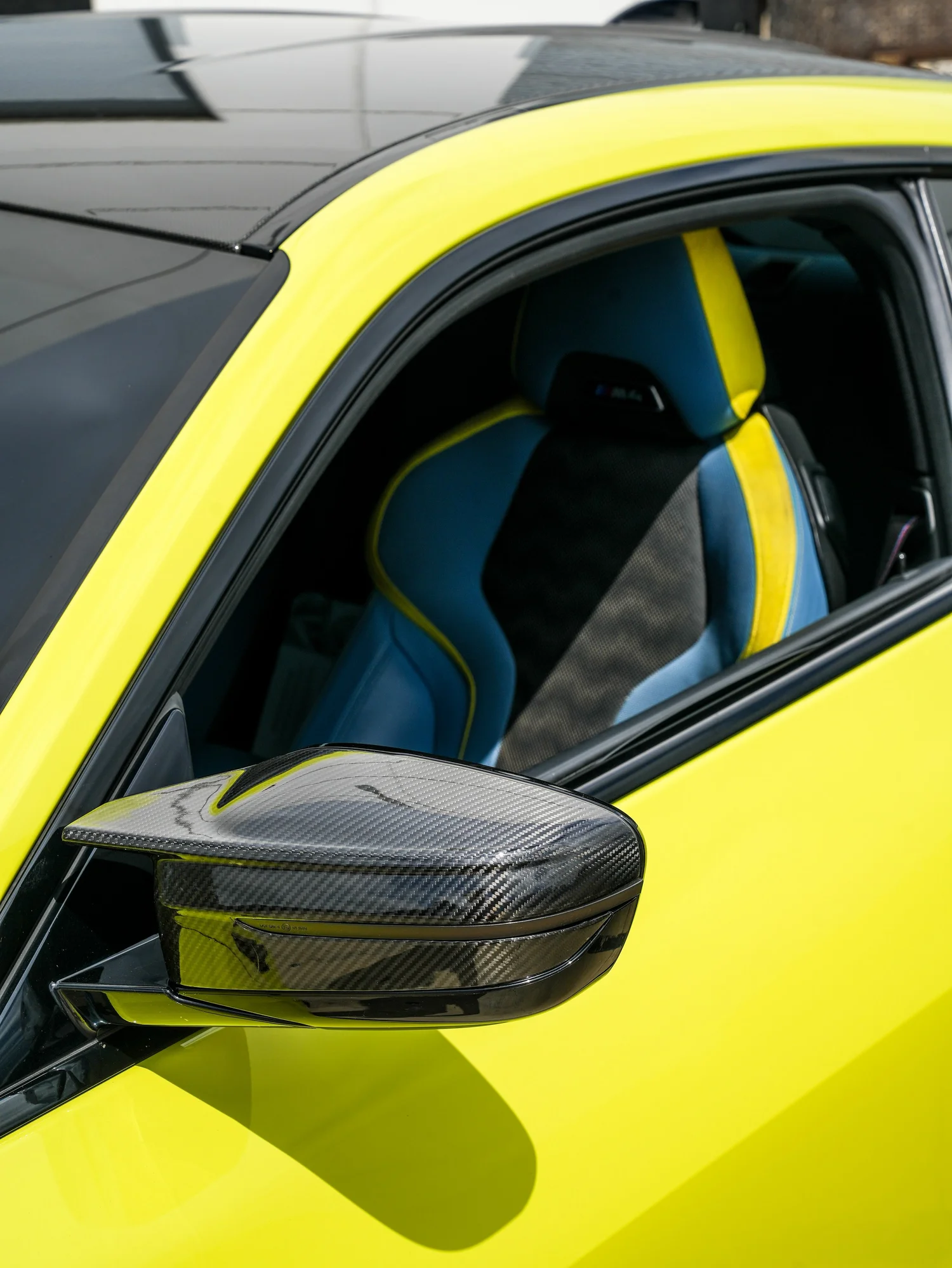 BMW M4 after Paint Protection Film (PPF), front-corner view