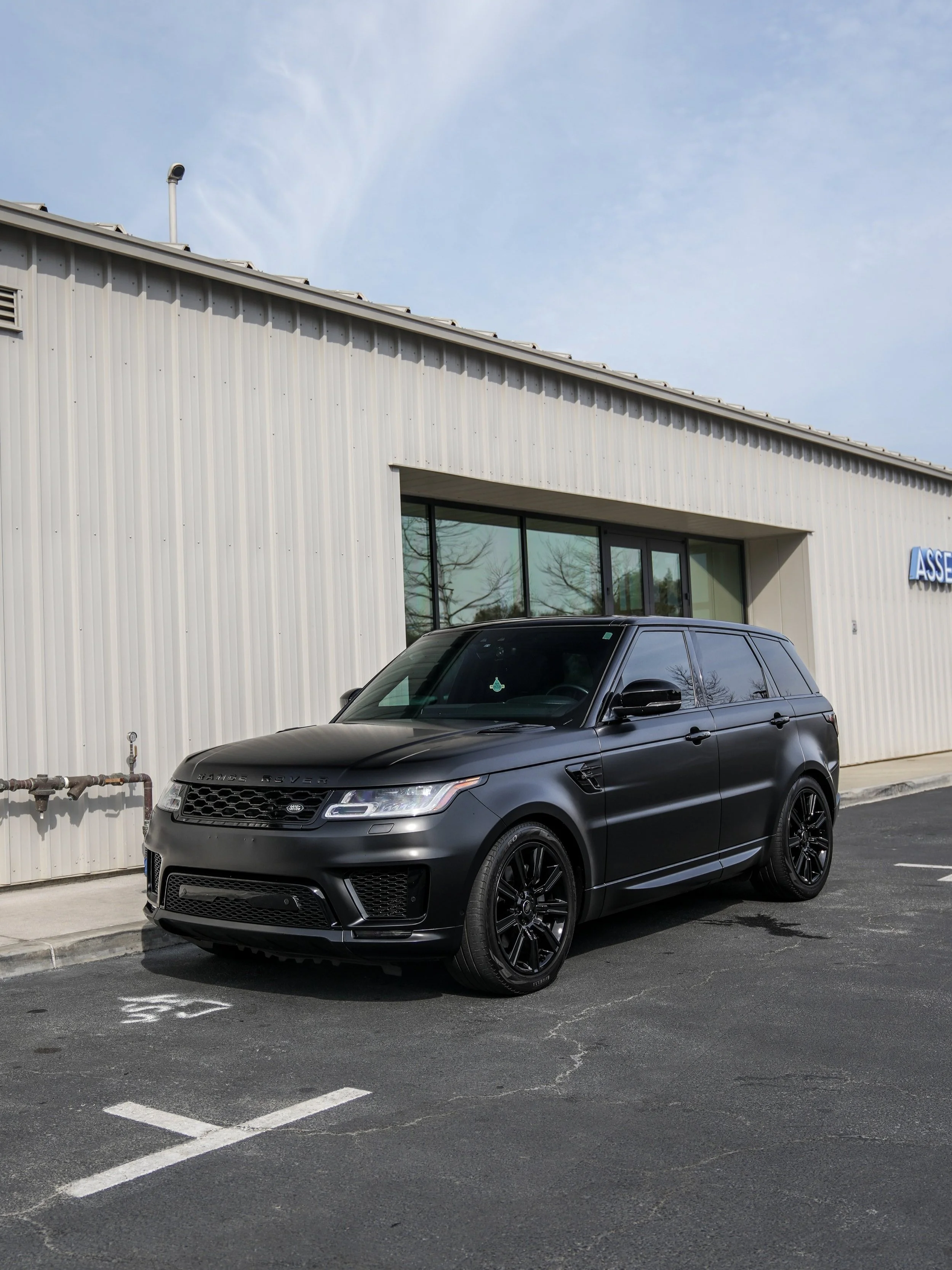 Range Rover Sport 3M 2080 Matte Black Vinyl