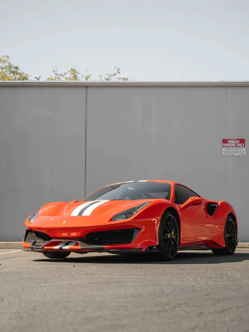 Ferrari 488 Pista Window Tint
