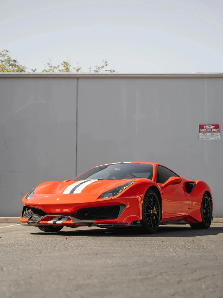Ferrari 488 Pista window tint