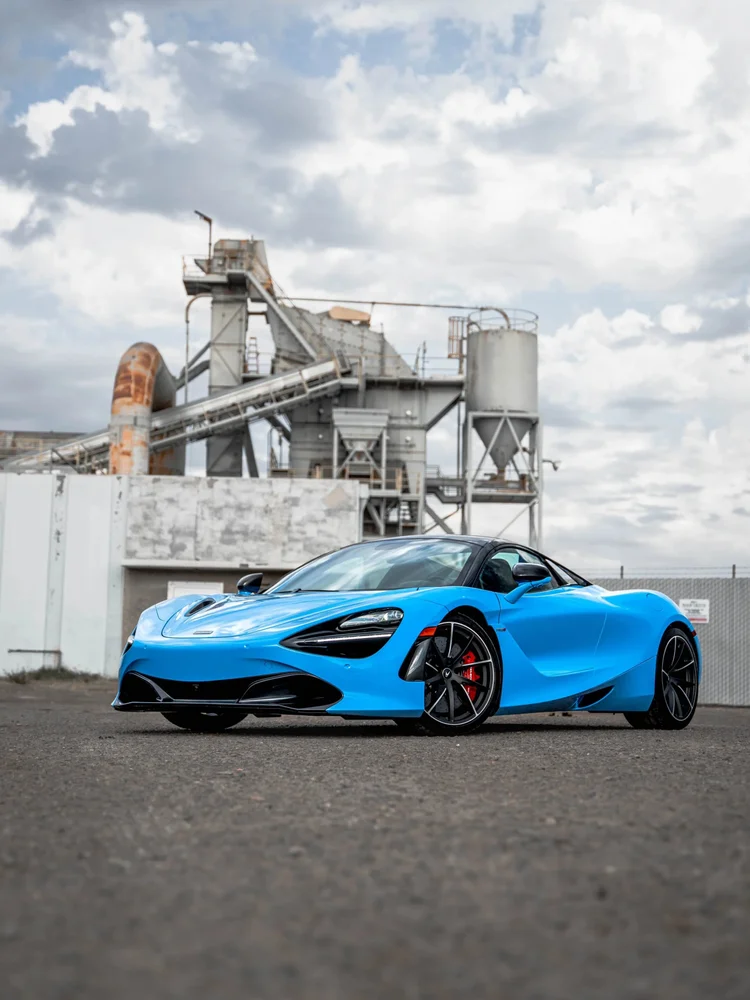 McLaren 720S PPF tint and ceramic coating