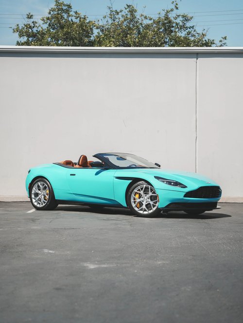 Aston Martin DB11 Miami Blue Vinyl Wrap — separate project archive cover