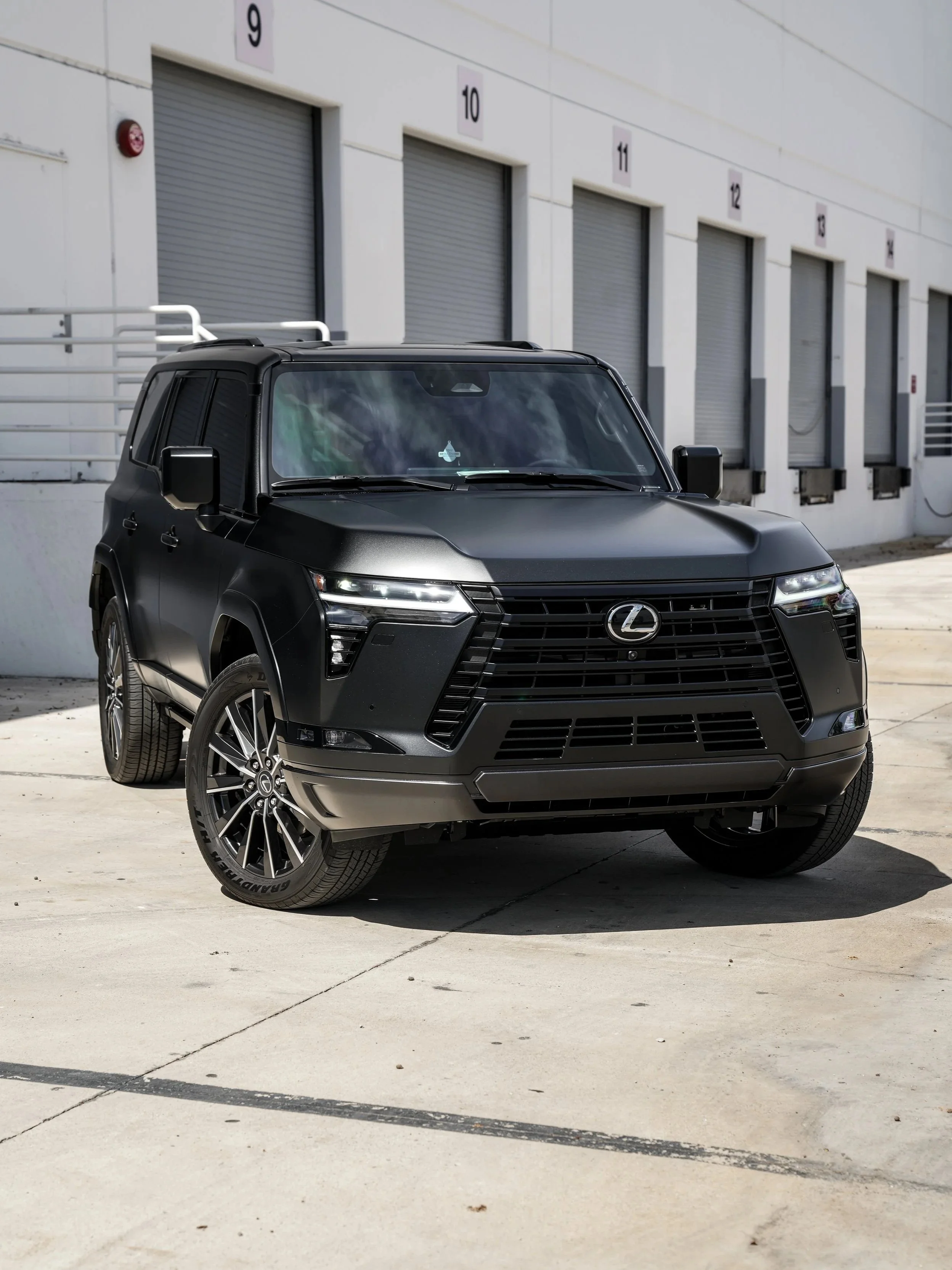 Lexus GX 550 after matte ppf in Irvine