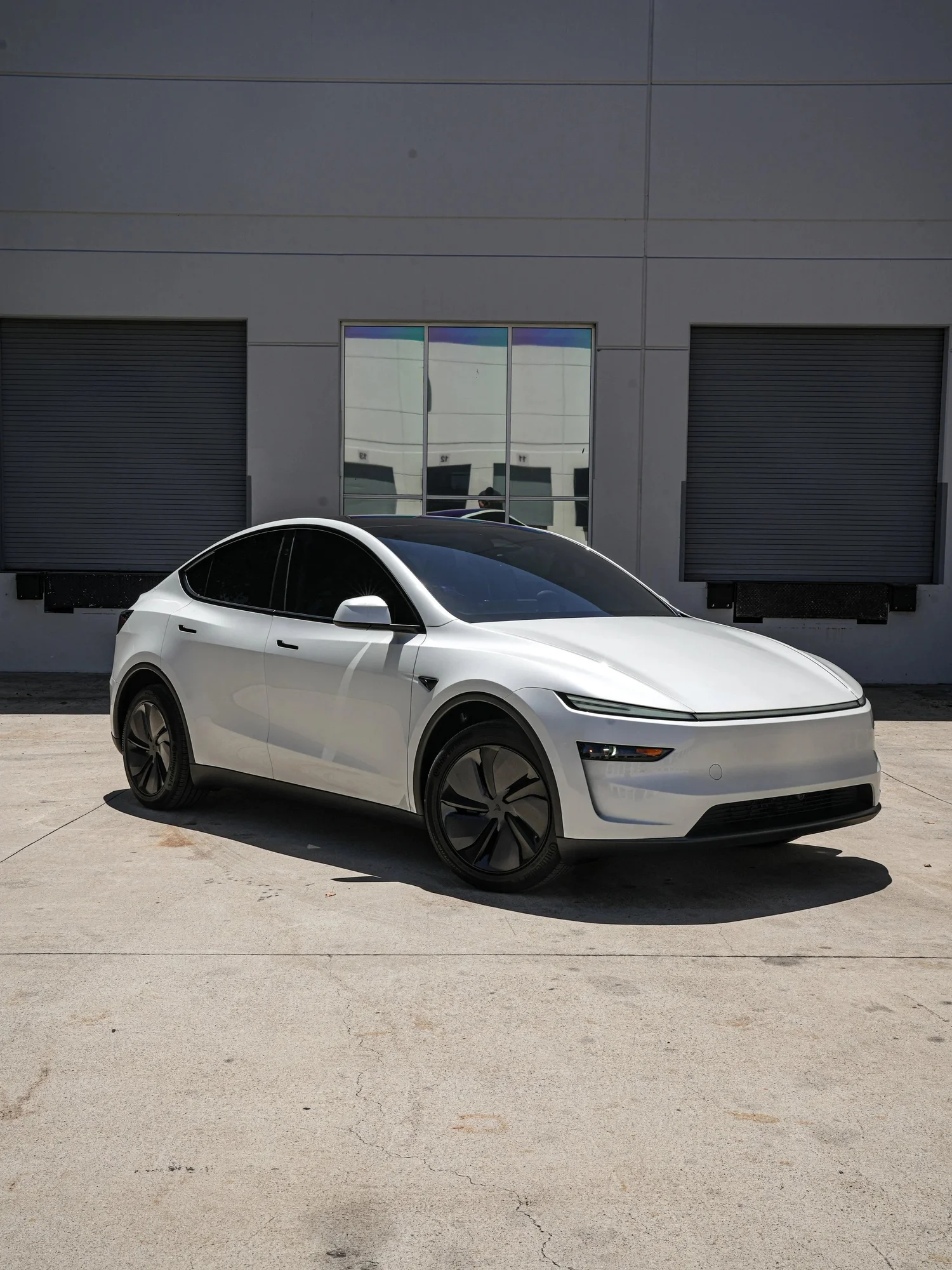 Completed Tesla Model Y project in Irvine