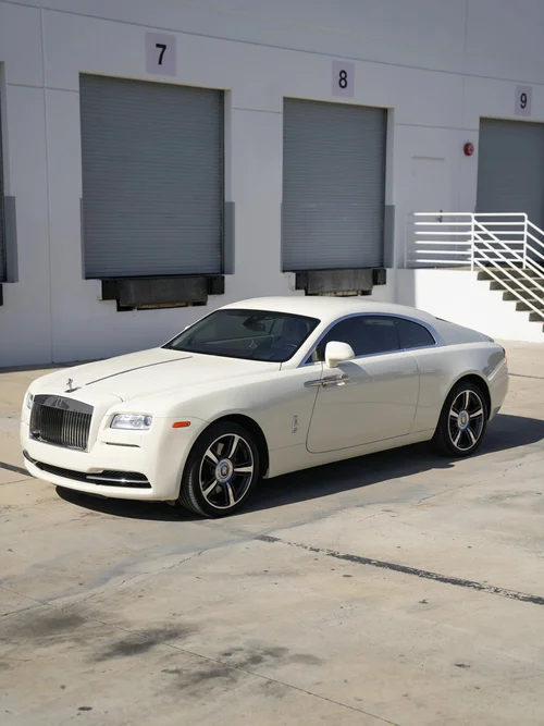Rolls-Royce Wraith Inozetek Boneyard White Vinyl Wrap — separate project archive cover