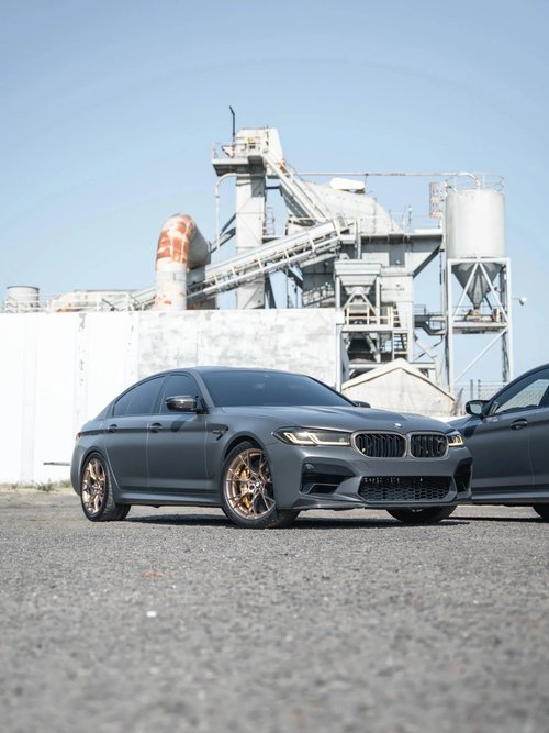 BMW M5 CS shown on its existing Toyz project cover