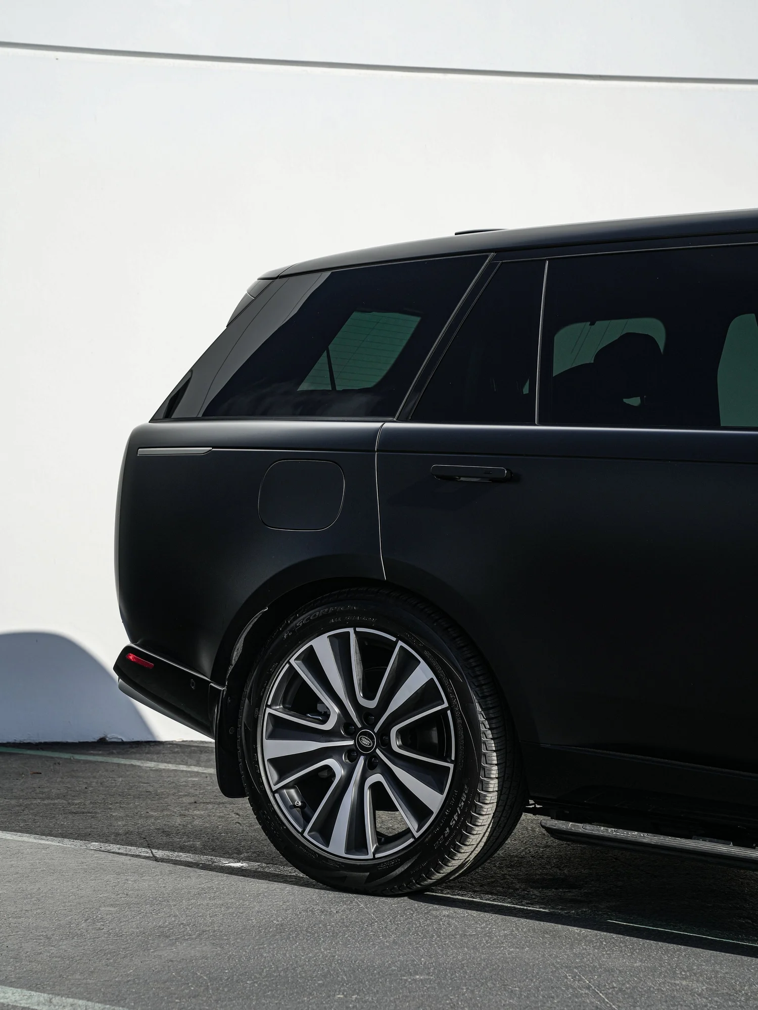 Completed Range Rover project in Irvine