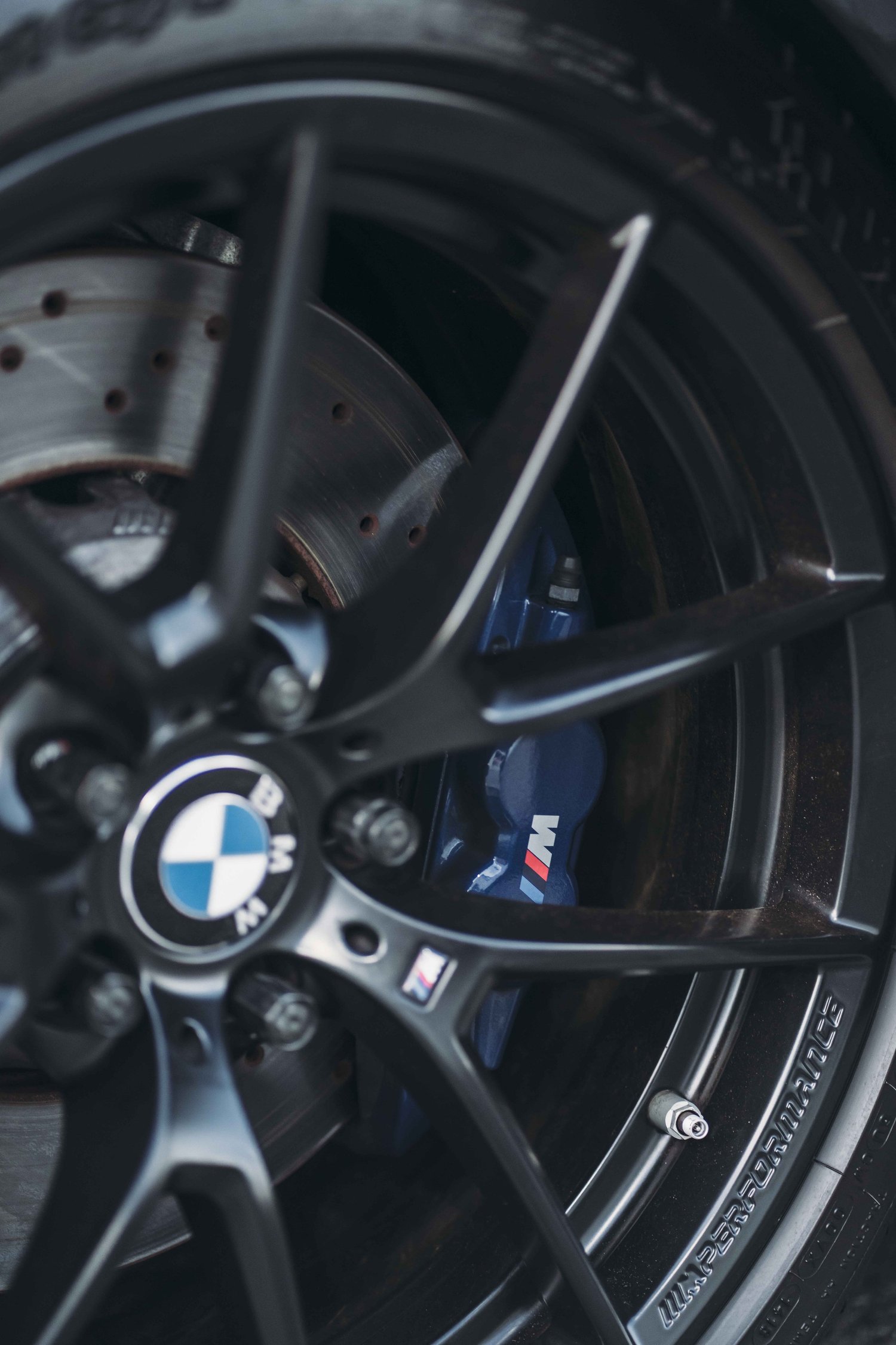 BMW F80 M3 after Ceramic Coating, wheel and brake caliper detail