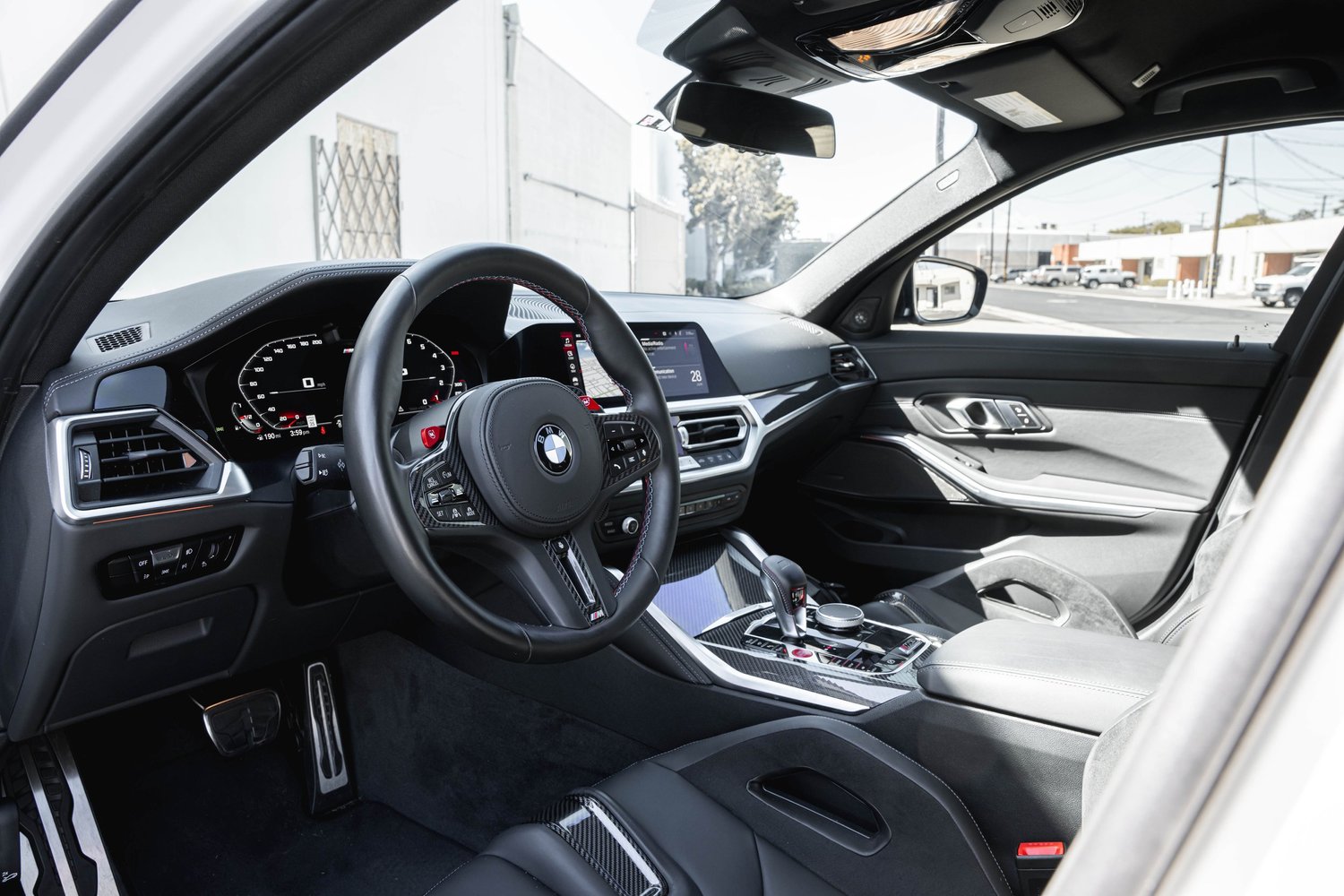 BMW M3 interior cockpit