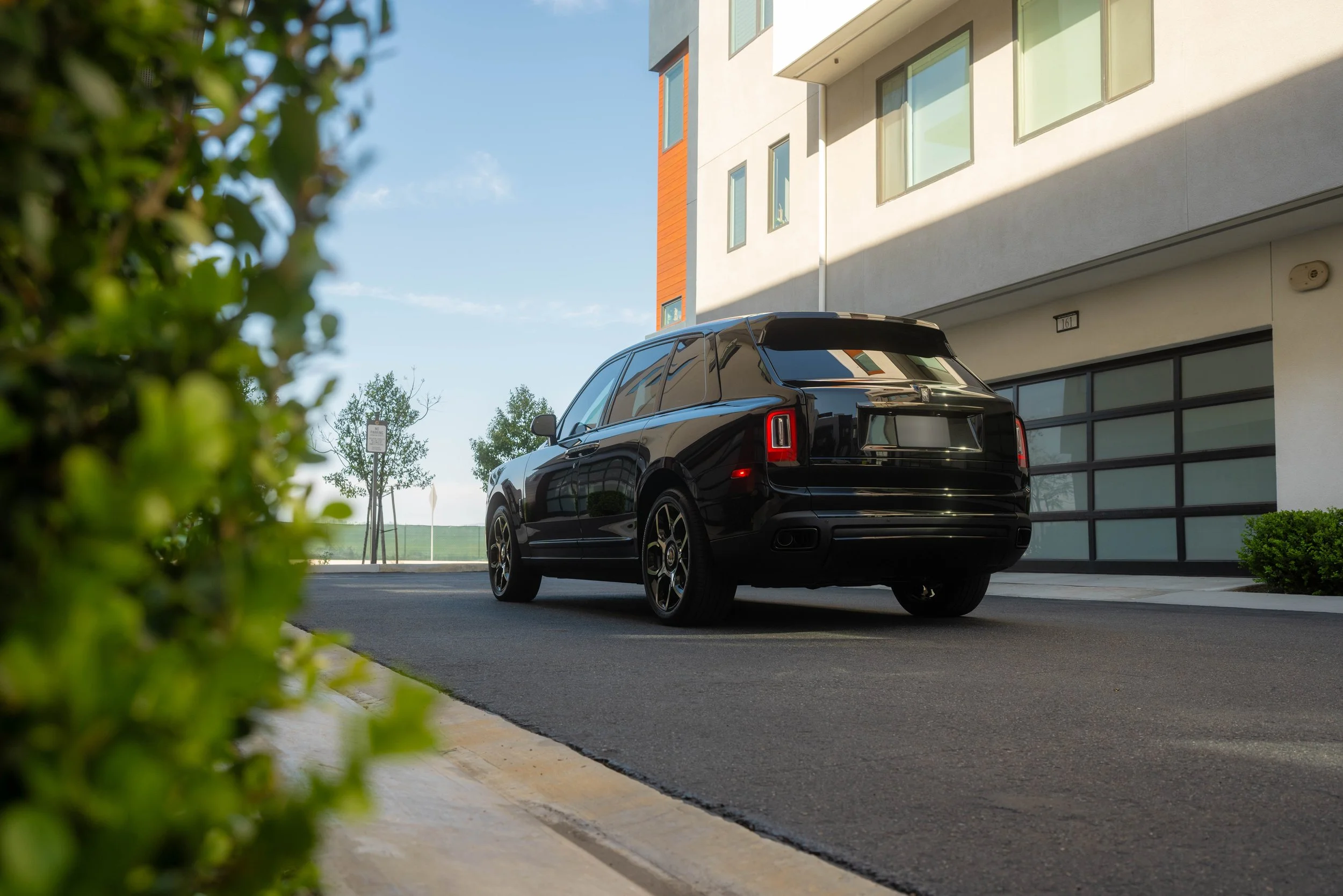 Rolls-Royce Cullinan after paint protection film, window tint and ceramic coating in Irvine