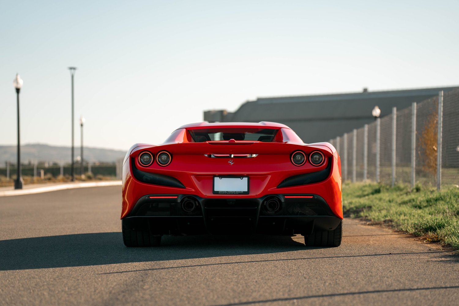 Completed Ferrari F8 project in Irvine