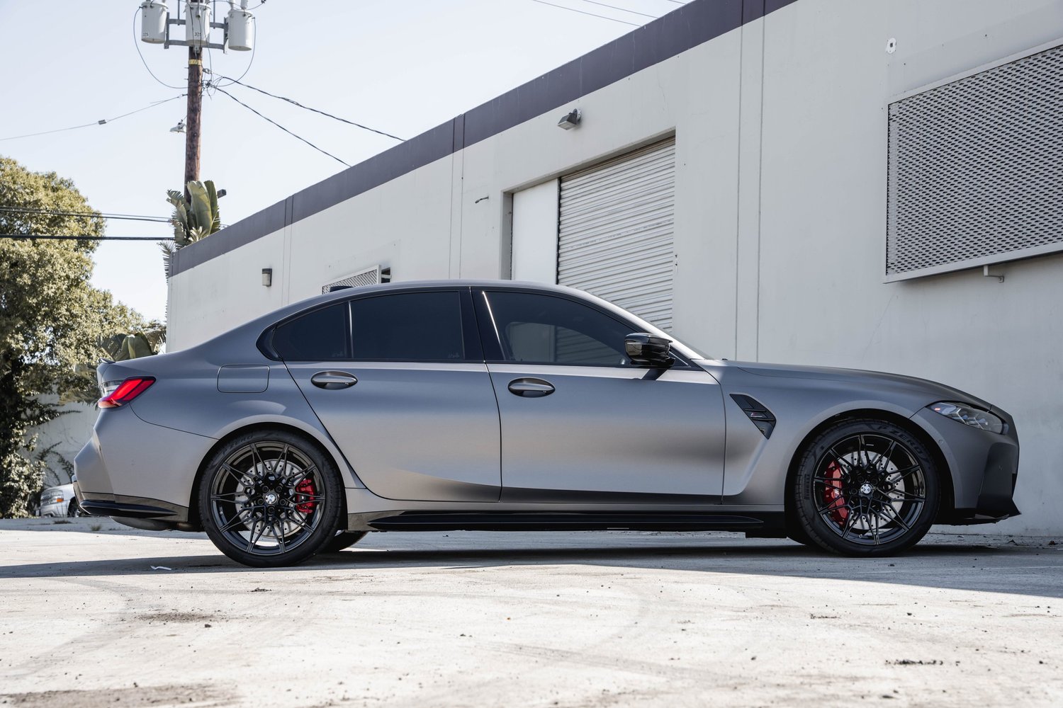 Completed BMW M3 project in Irvine