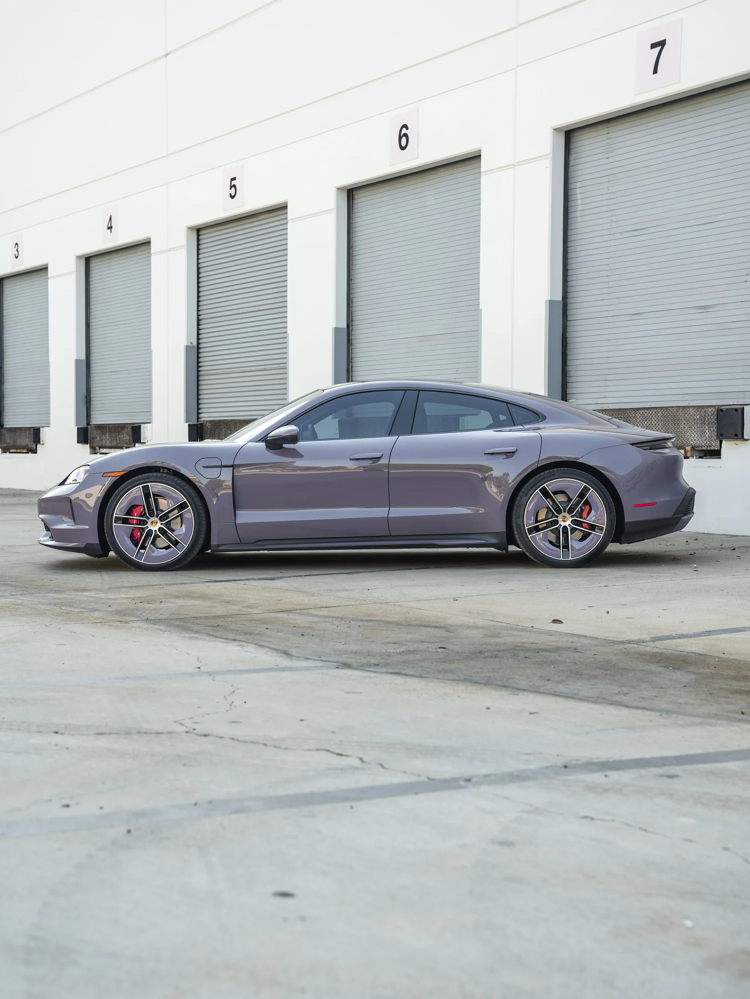 Completed Porsche Taycan project in Irvine