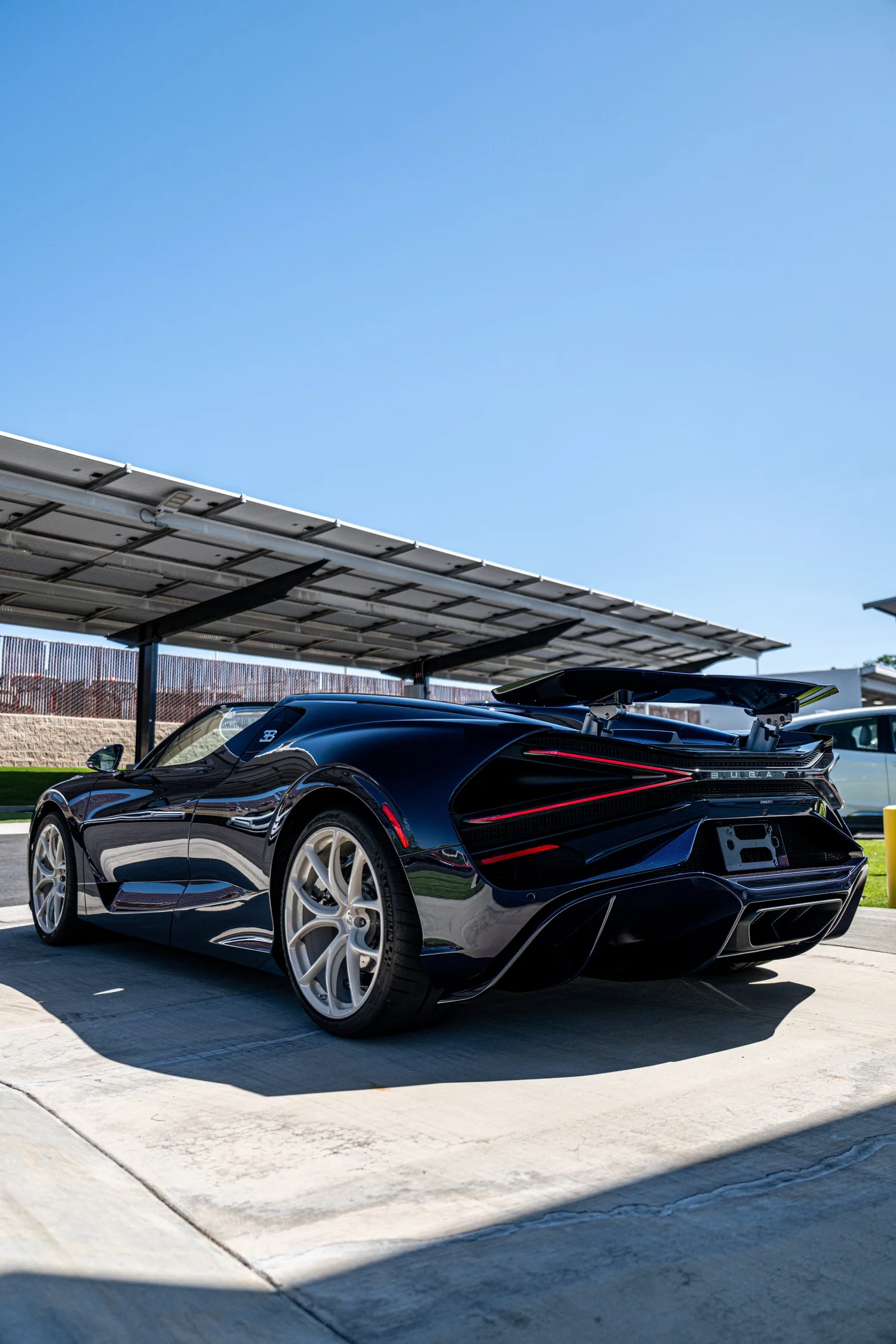 Completed Bugatti W16 Mistral project in Irvine