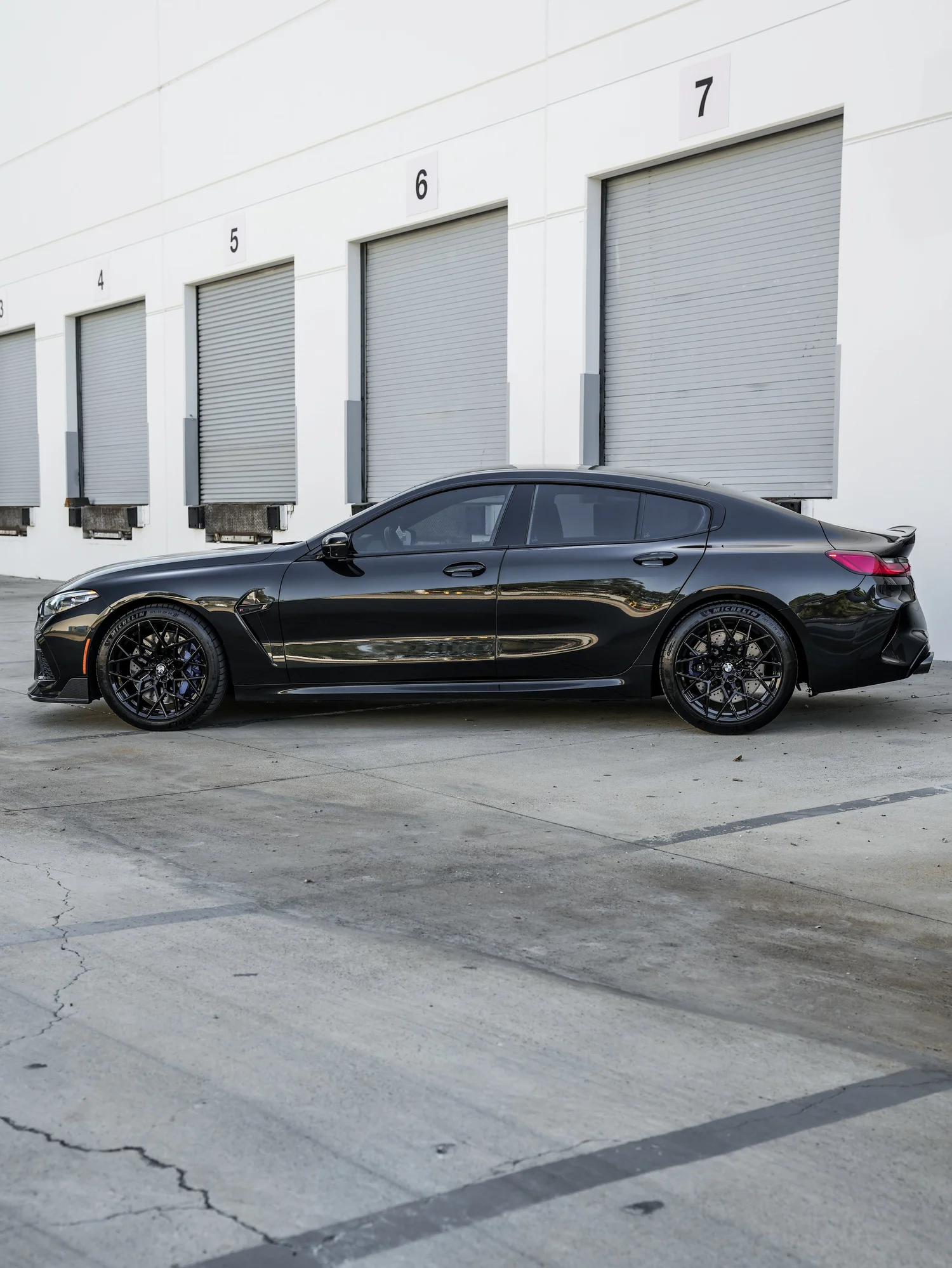Completed BMW M8 Paint Correction project in Irvine