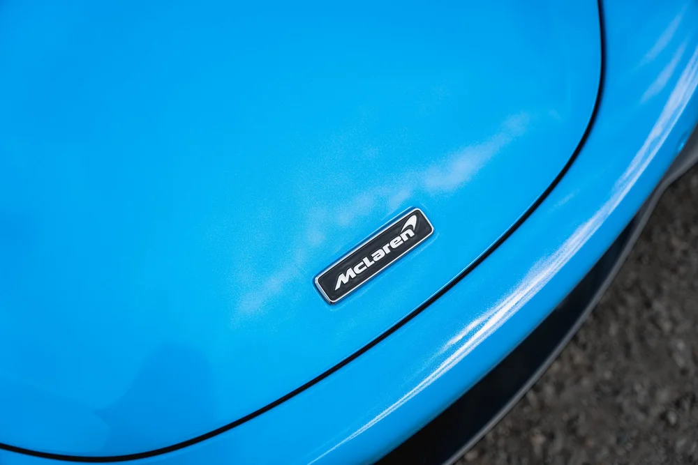 McLaren 720S exterior badge detail