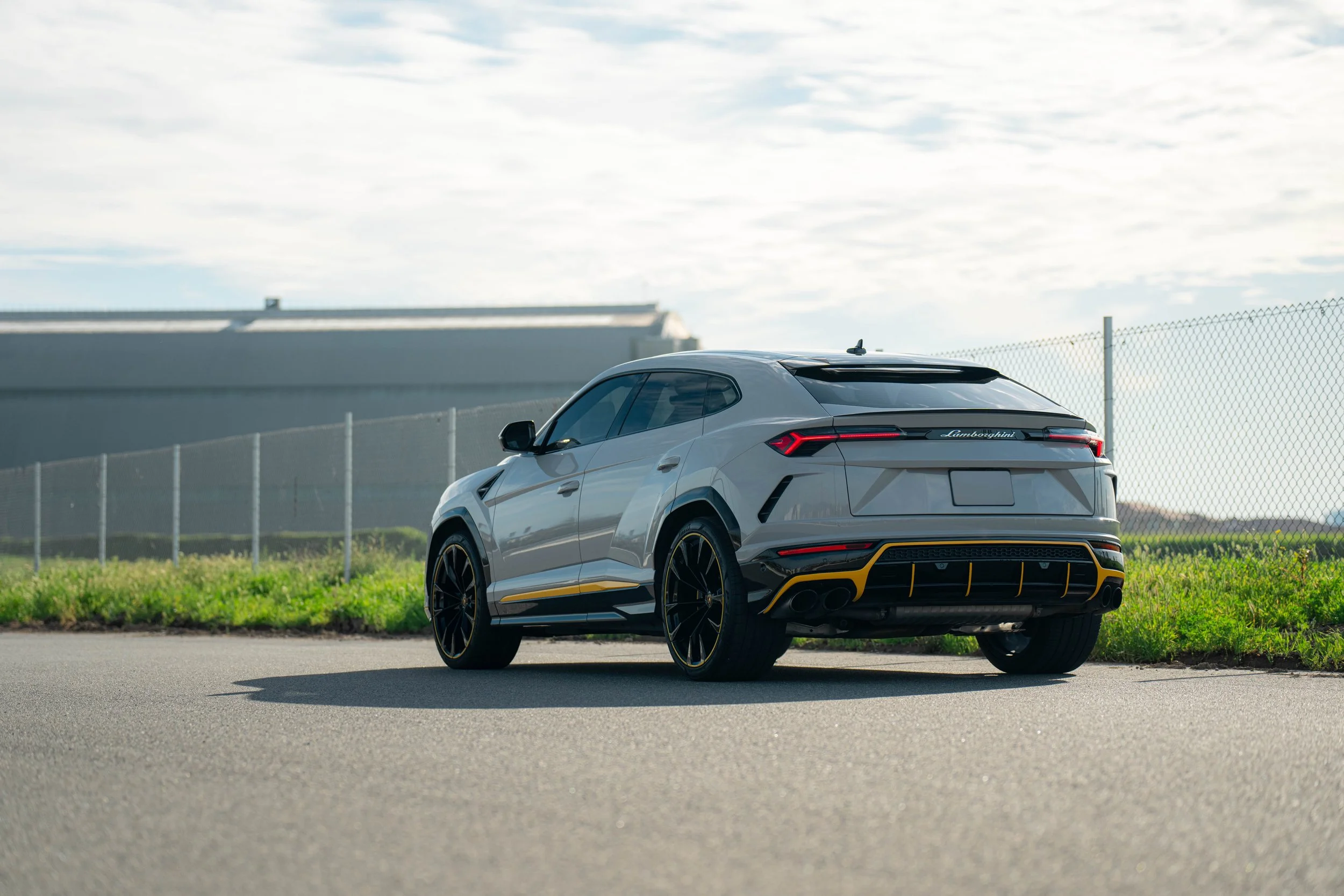 Lamborghini Urus Chalk after vinyl wrap in Irvine