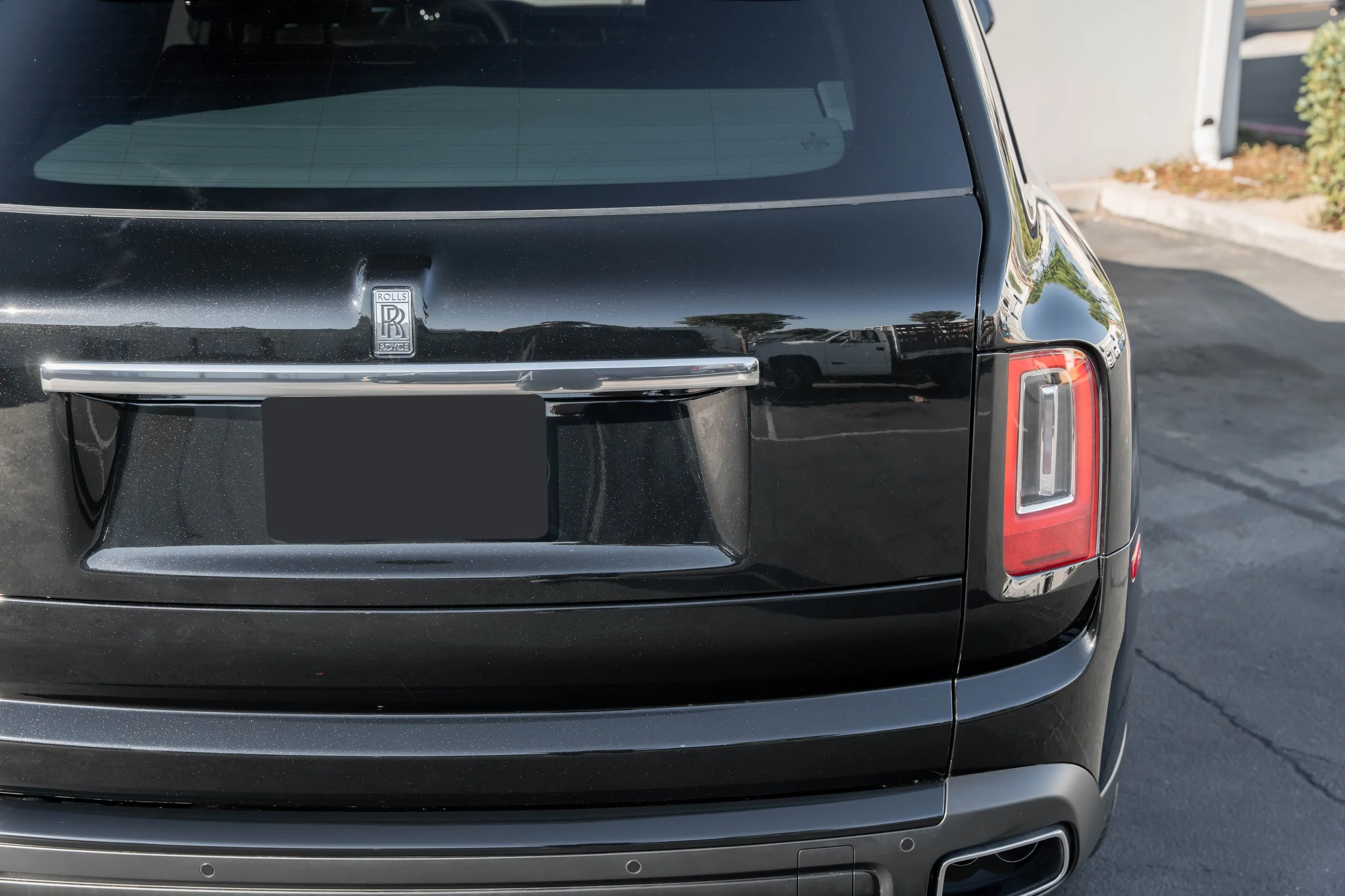 Rolls-Royce Cullinan after paint protection film, window tint and ceramic coating in Irvine
