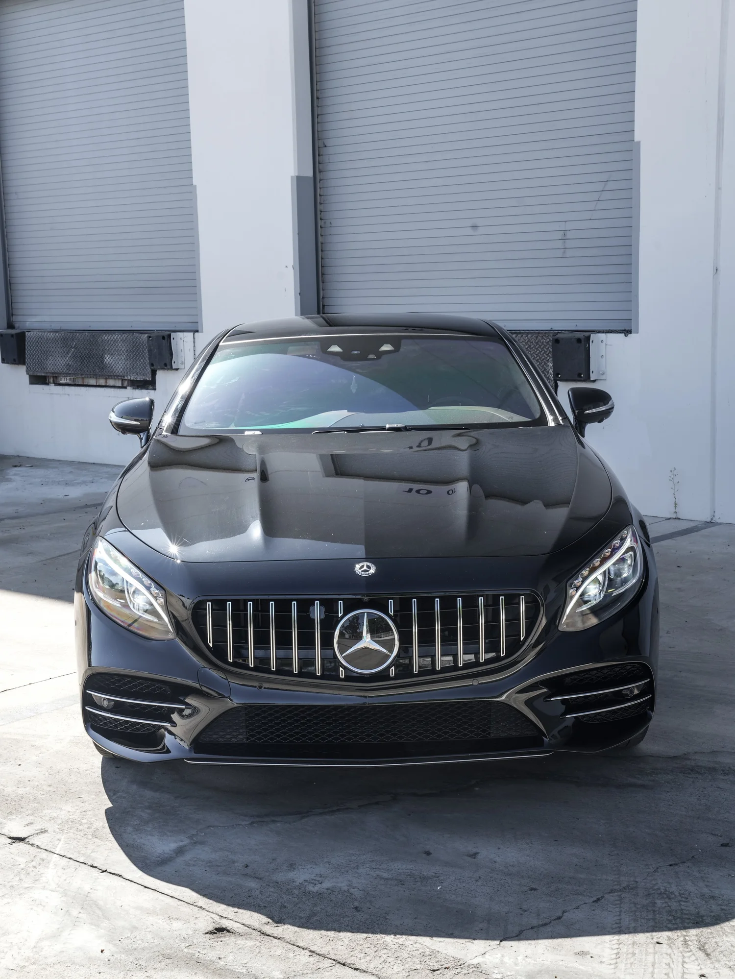 Mercedes-Benz S 560 Full Car Restoration & PPF after Full Body PPF and Vehicle Restoration, direct front view