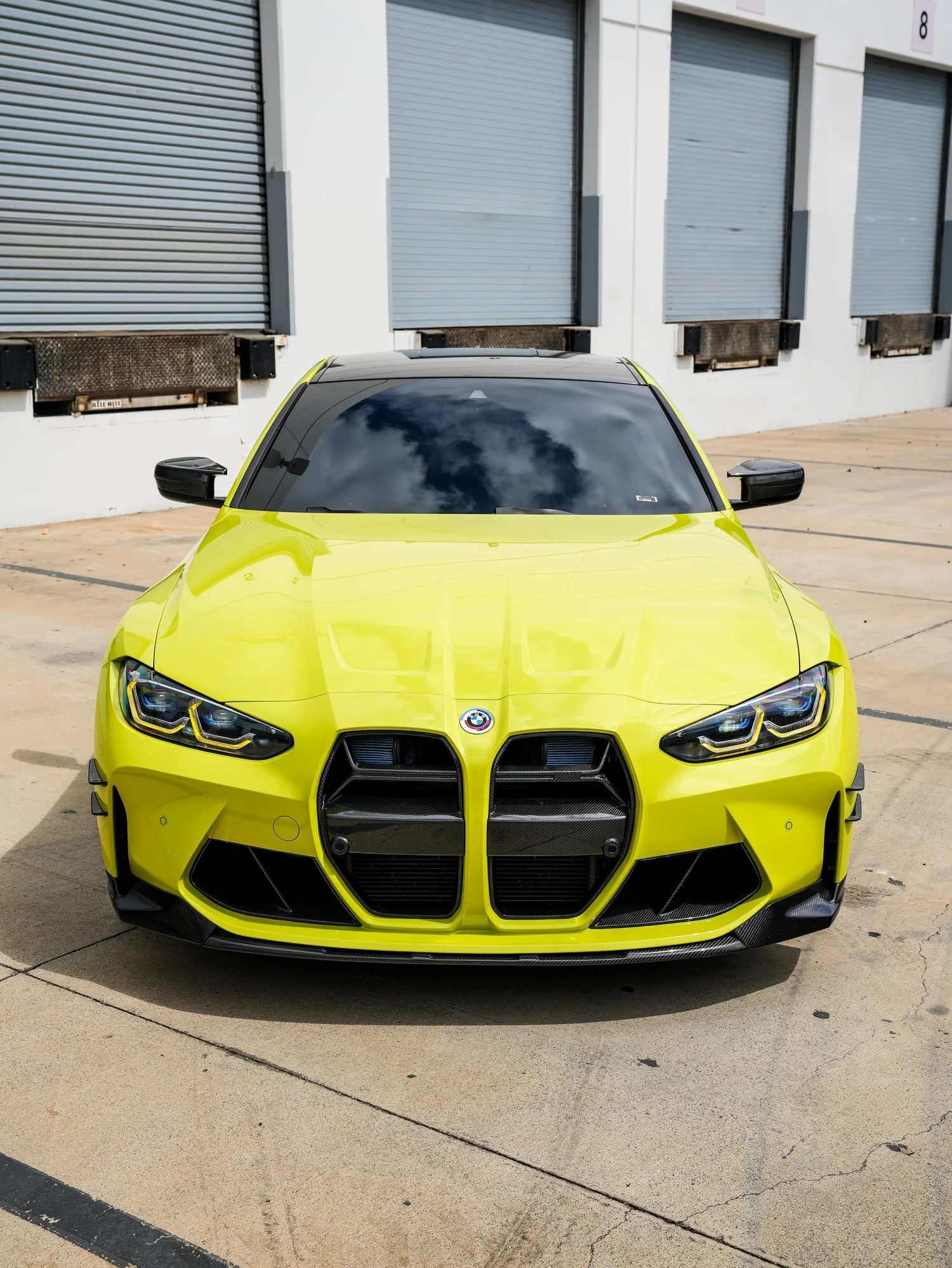 Completed BMW M4 project in Irvine