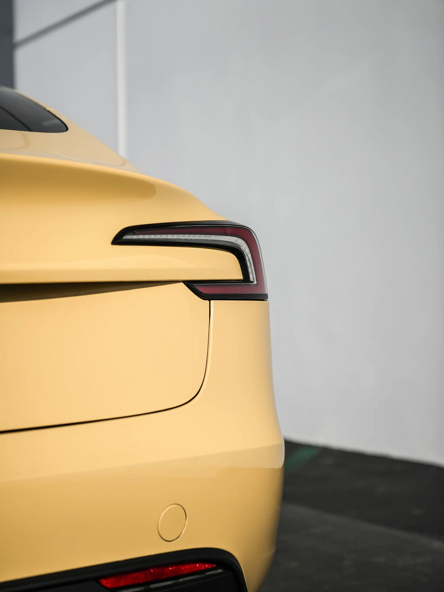 Completed Tesla Model 3 Sunrise Yellow project in Irvine