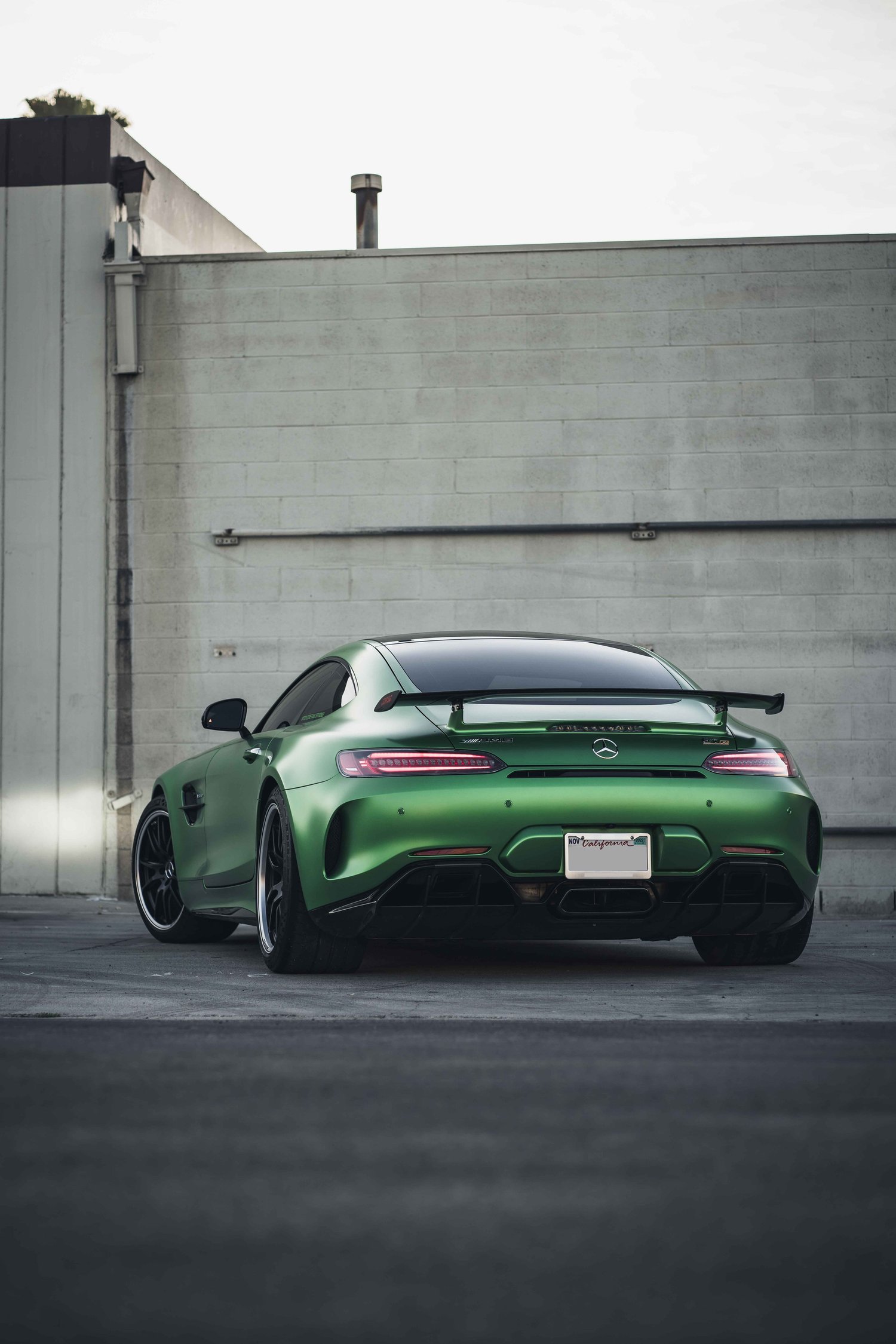 Completed Mercedes-AMG GTR project in Irvine