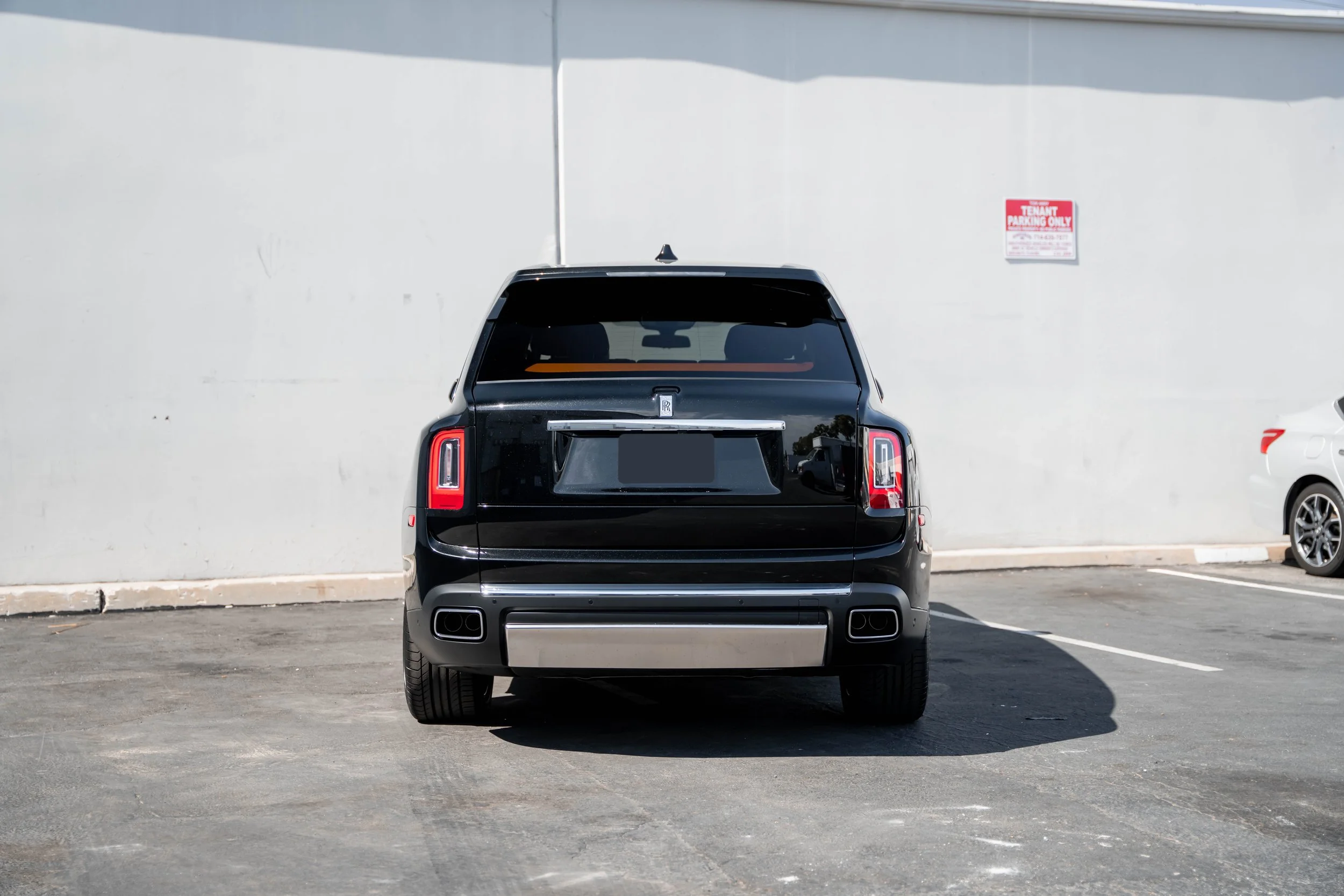 Rolls-Royce Cullinan after paint protection film, window tint and ceramic coating in Irvine