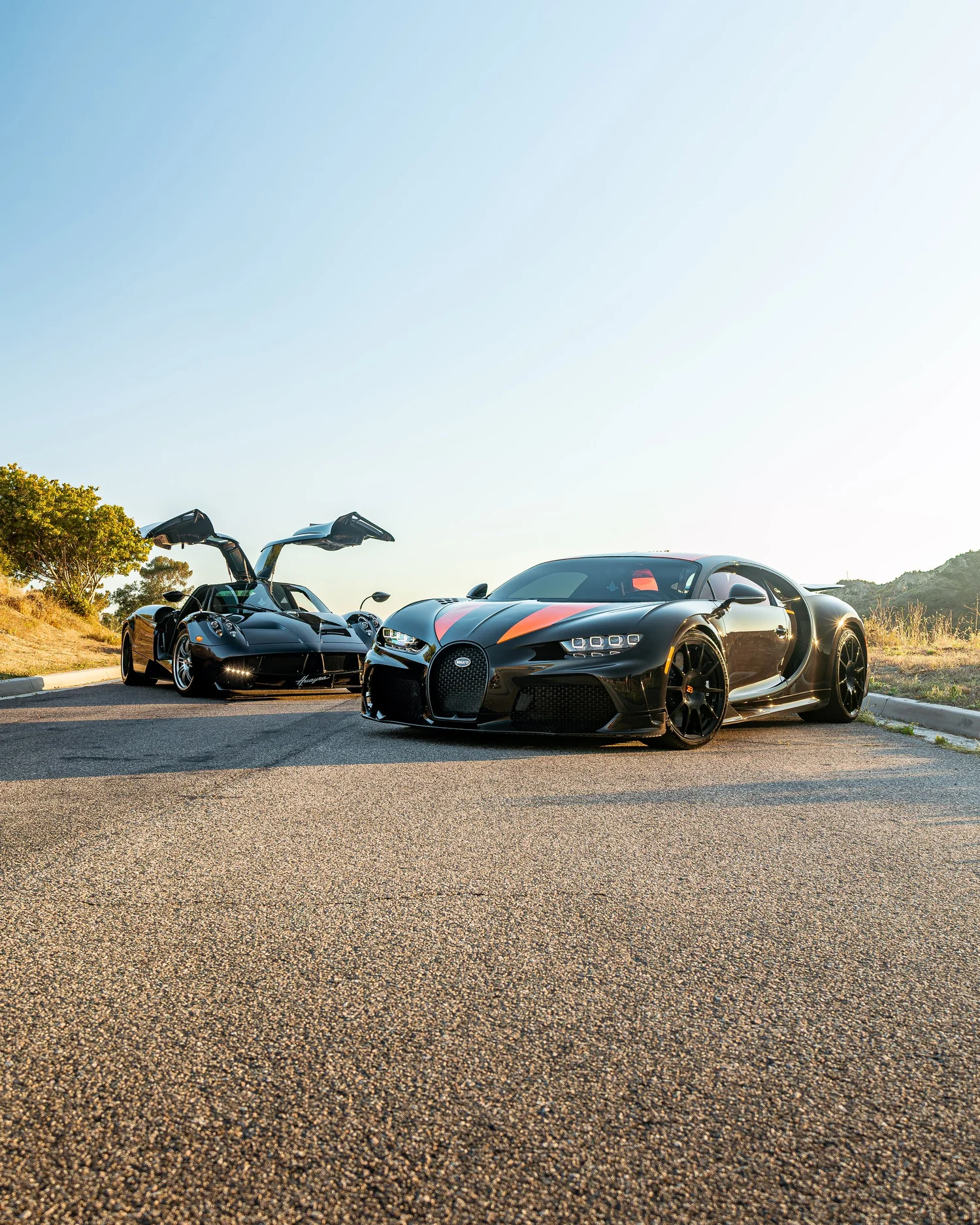 Completed Pagani Huayra & Bugatti Chiron project in Irvine