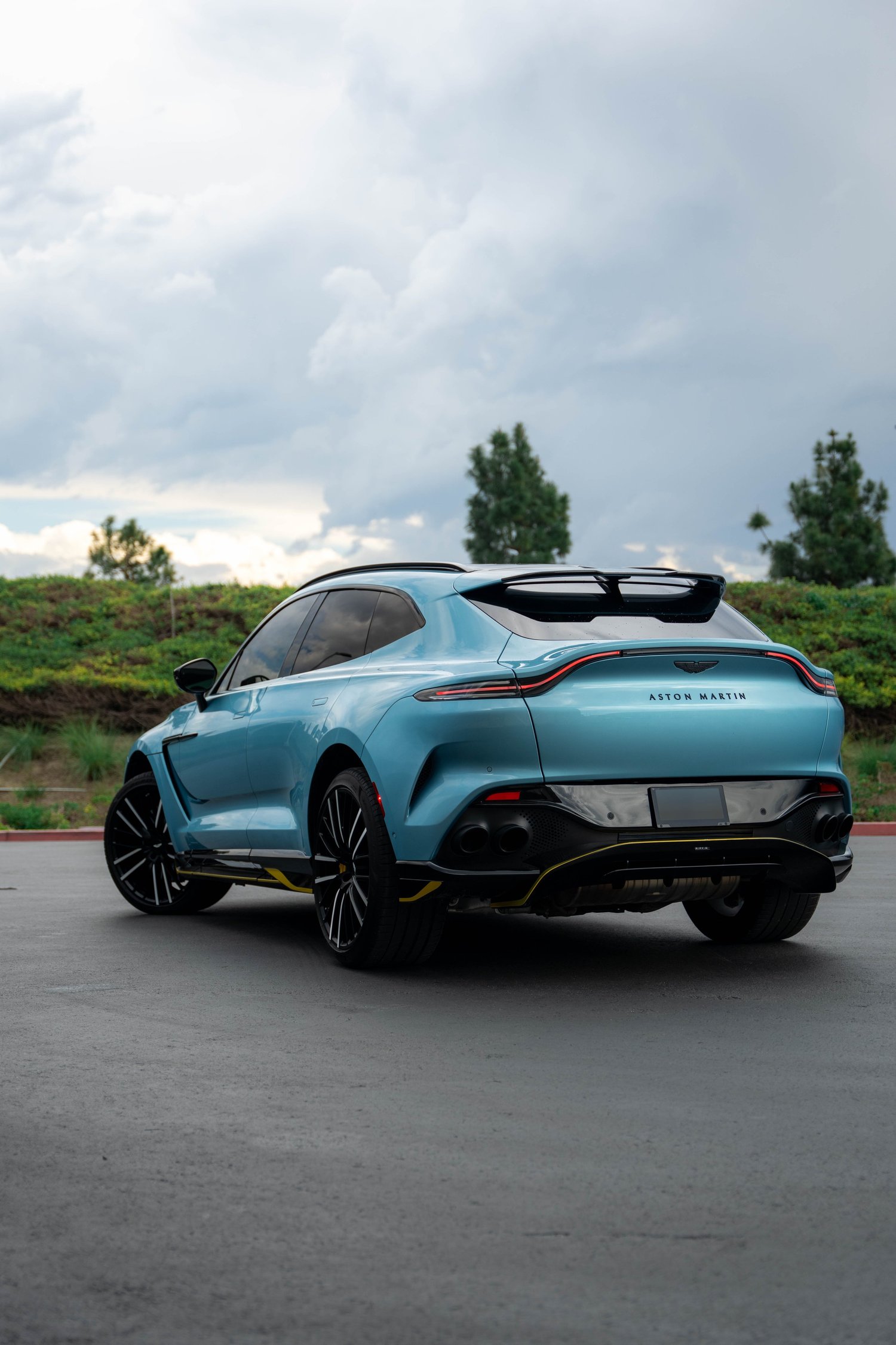 Completed Aston Martin DBX project in Irvine