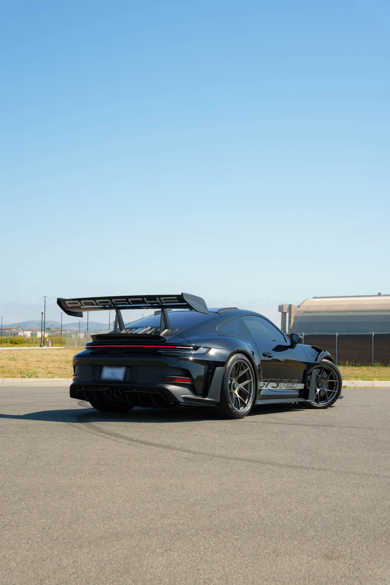 Completed Black Porsche 992.1 GT3 RS project in Irvine