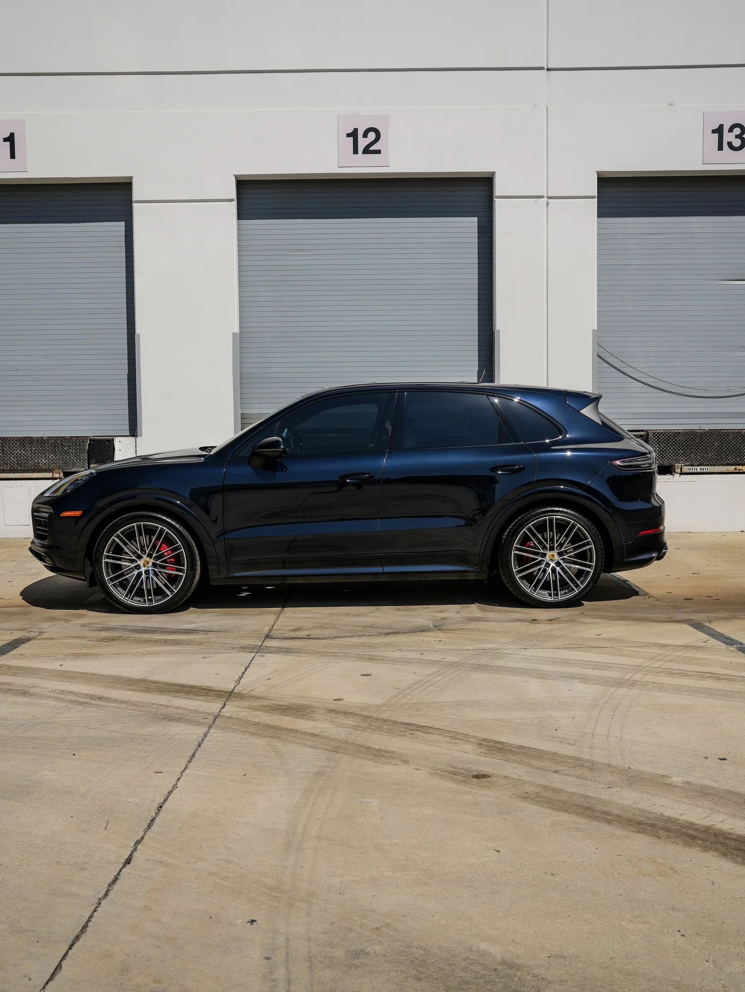 Porsche Cayenne GTS PPF after Paint Protection Film (PPF), left-side profile