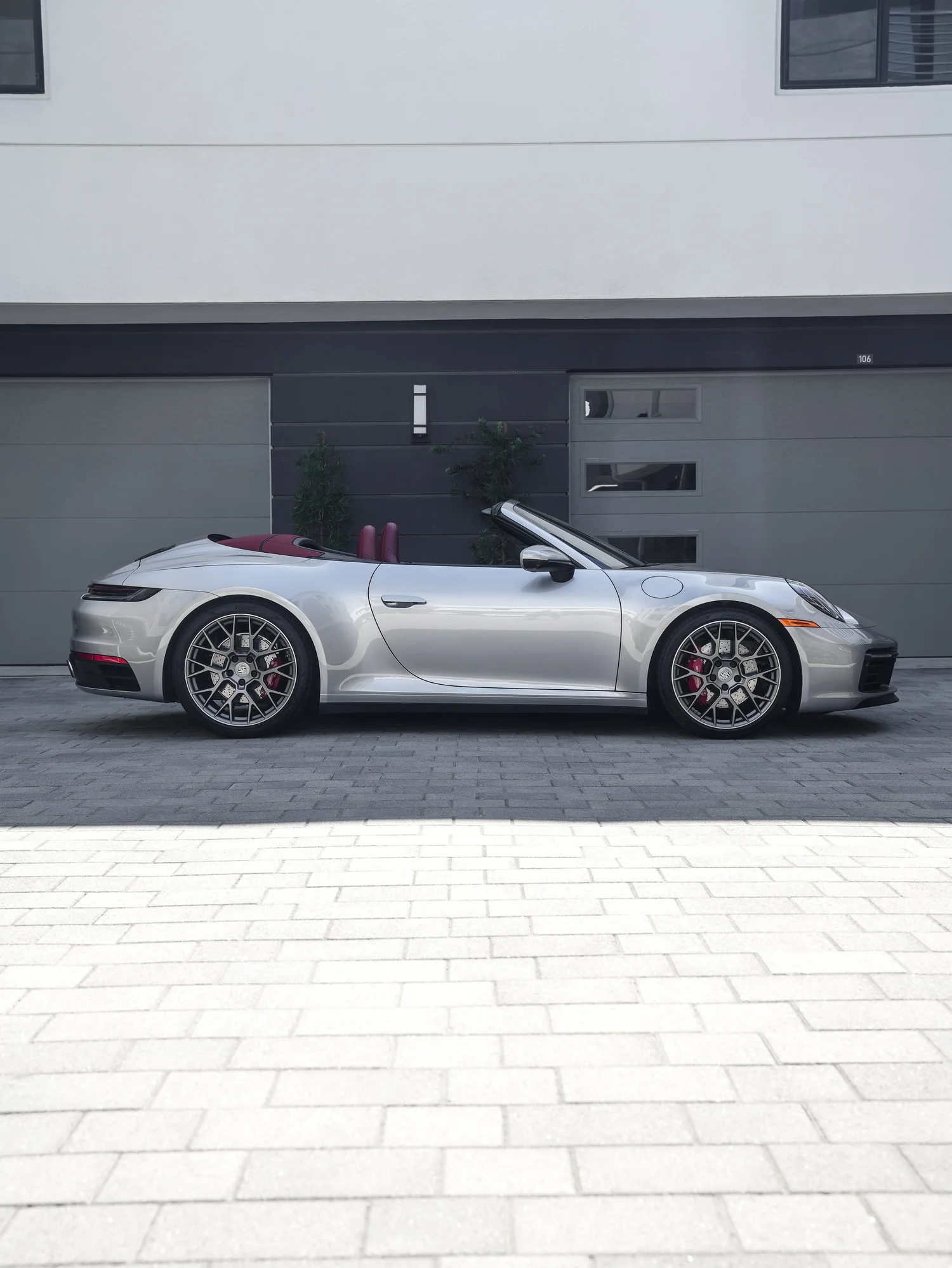Porsche 911 after Paint Protection Film (PPF), full vehicle with open doors