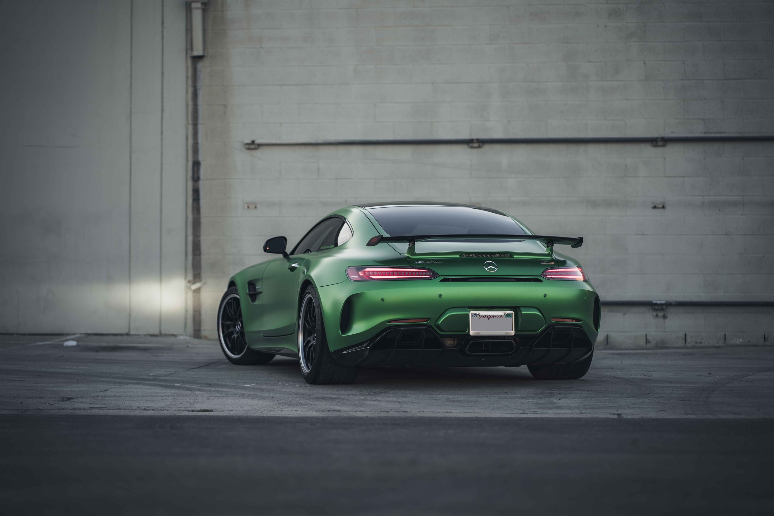 Mercedes-AMG GTR after matte ppf in Irvine